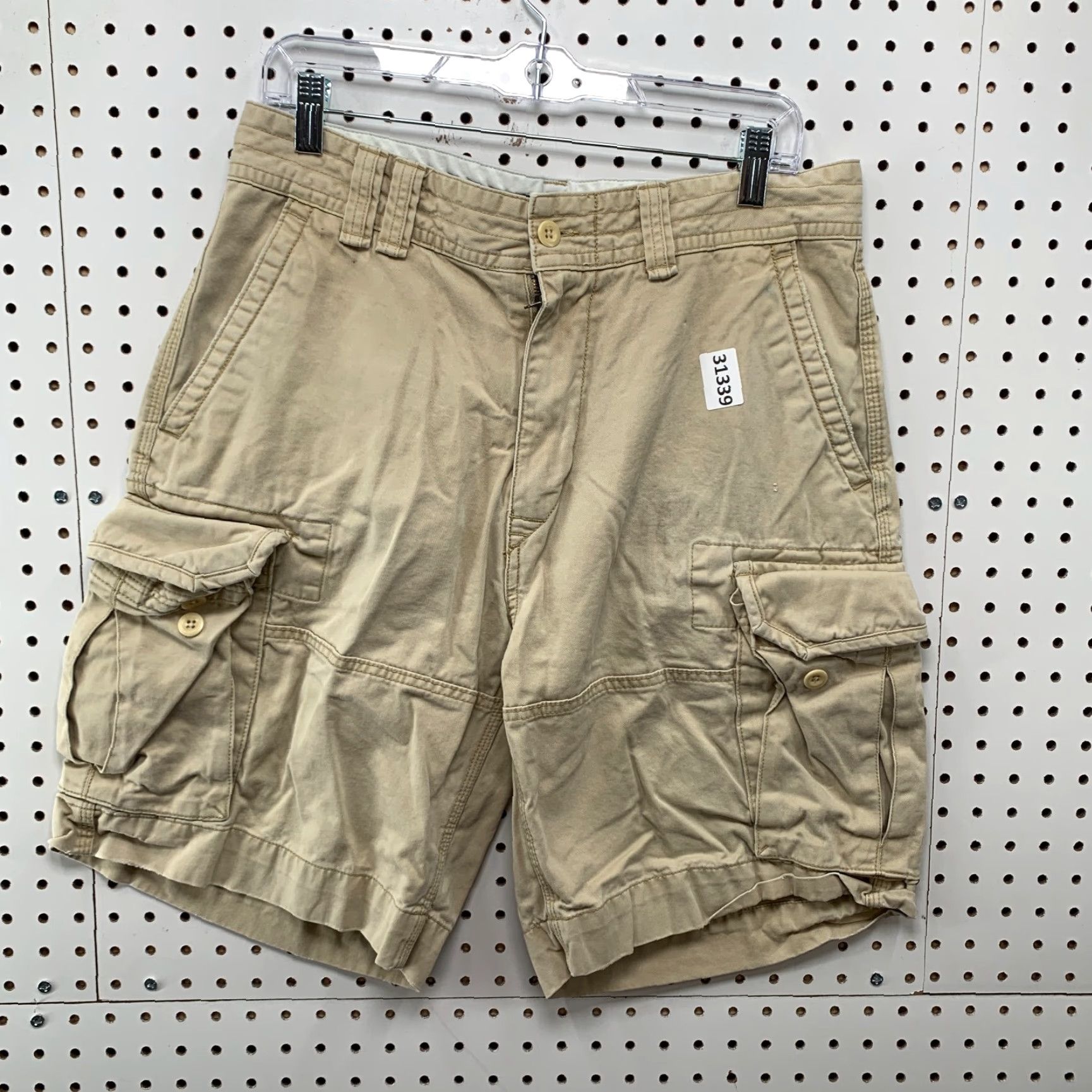 Polo Ralph Lauren Polo Ralph Lauren Cargo Shorts Mens Regular 33 Brown Canvas 10 Inseam Casuals Mens Size US XS / EU 42 / 0 - 6 Thumbnail