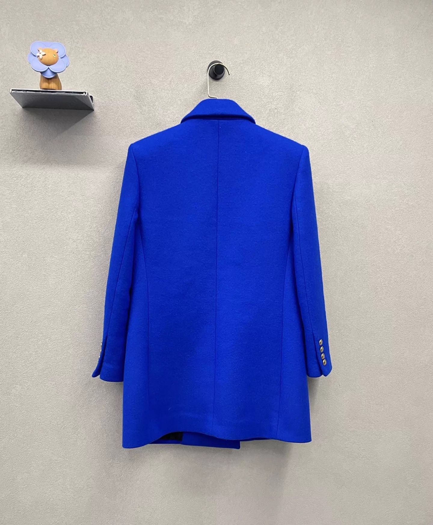 Yves Saint Laurent YSL Cobalt Blue Blazer Women 36 Size XS / US 0-2 / IT 36-38 - 2 Thumbnail