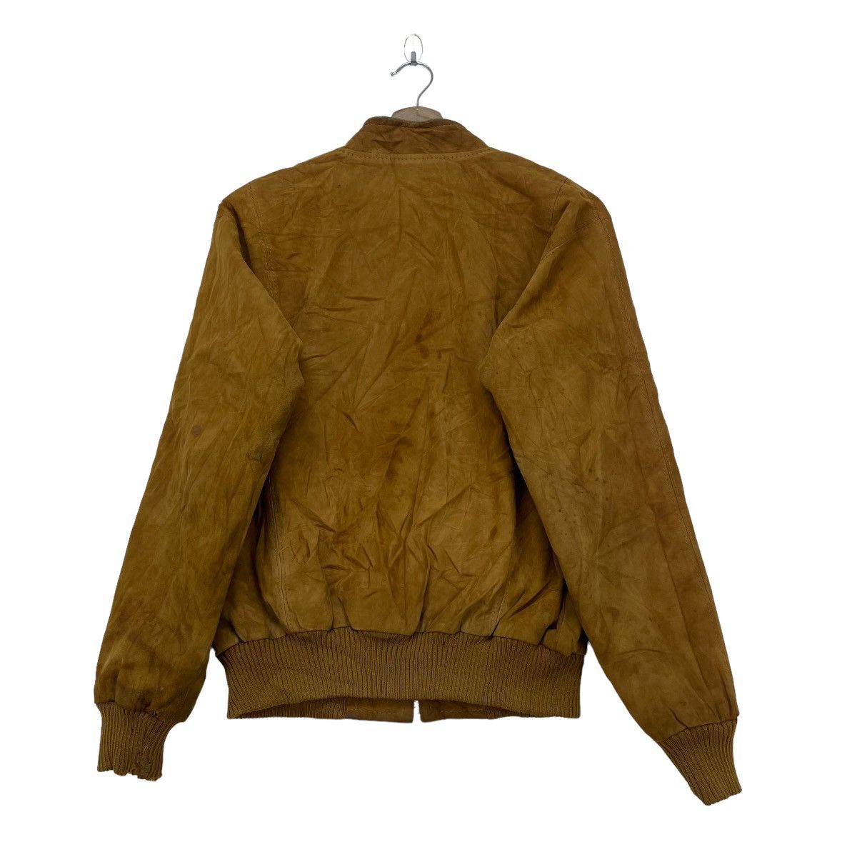 Genuine Leather × Leather × Vintage Japannese Brand Bomber 90s Leather Jacket Size US S / EU 44-46 / 1 - 2 Thumbnail