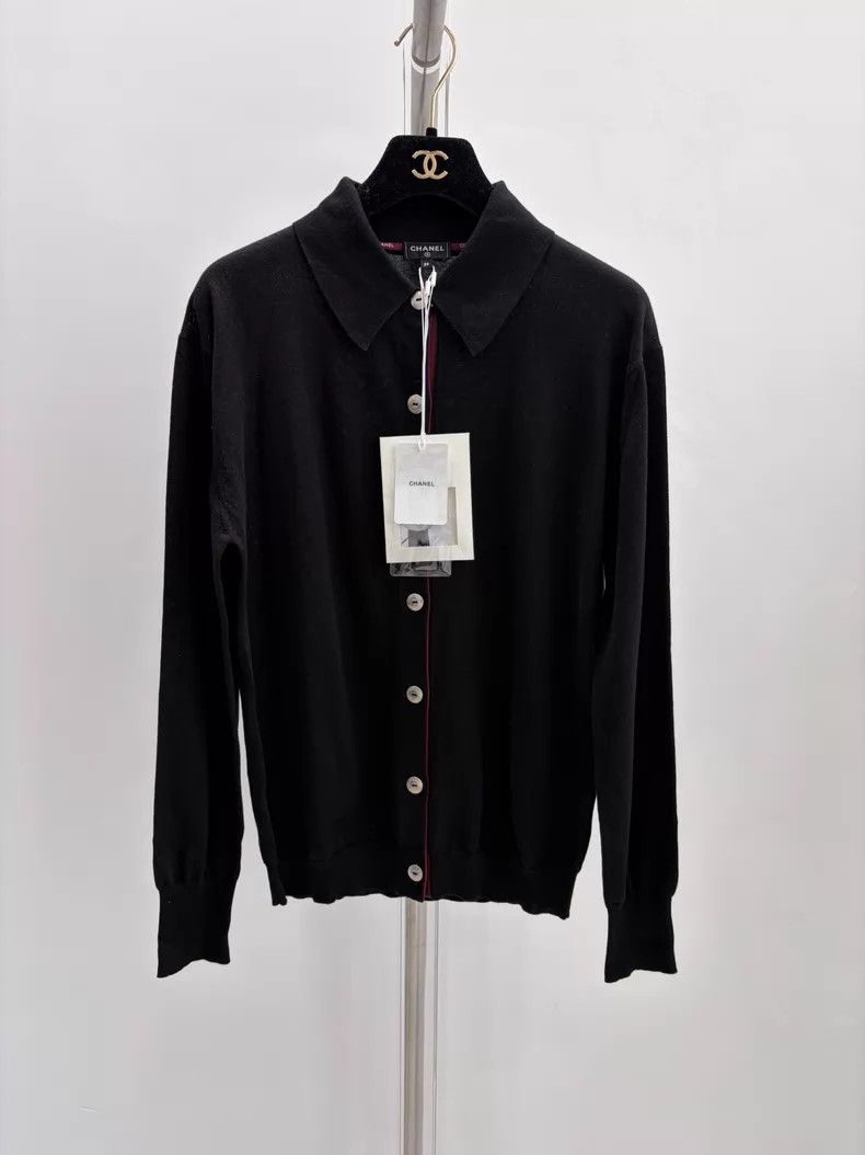 Chanel Chanel Colour-blocked knitted cardigan coat Size XS / US 0-2 / IT 36-38 - 1 Thumbnail