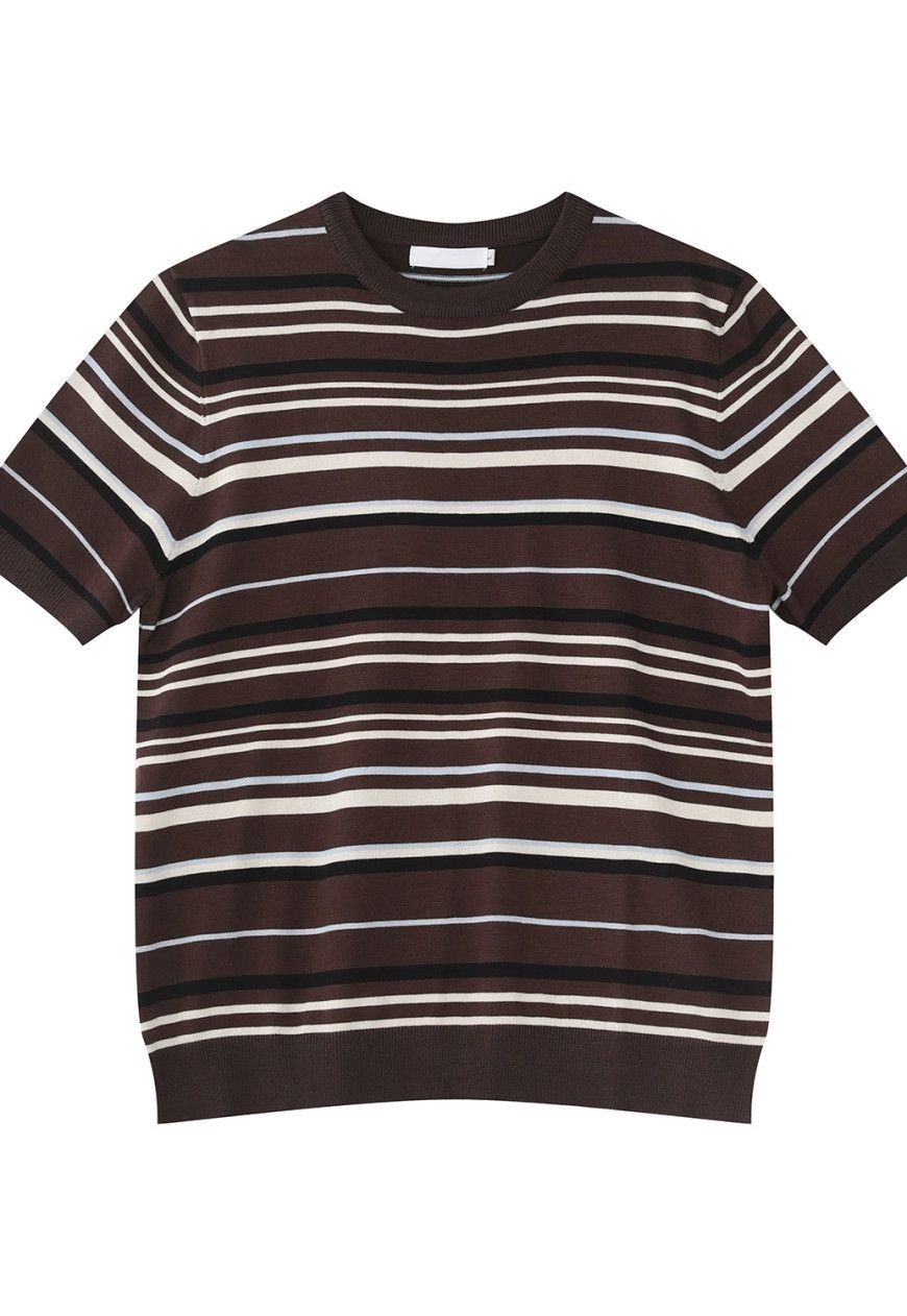 Other Contrast Stripe Short Sleeve Top Size US M / EU 48-50 / 2 - 3 Thumbnail