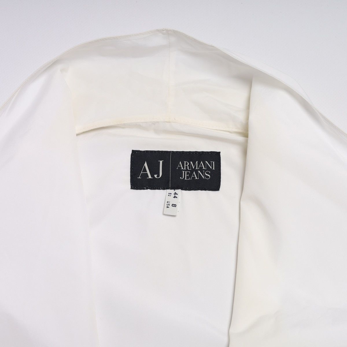 Emporio Armani Armani Jeans Polyester White Anorak Jacket Size M / US 6-8 / IT 42-44 - 10 Thumbnail