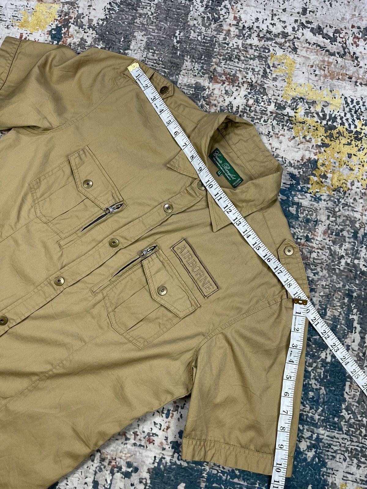 Japanese Brand Create Barefoot Military Airborne Button Down Shirt Size US M / EU 48-50 / 2 - 9 Thumbnail