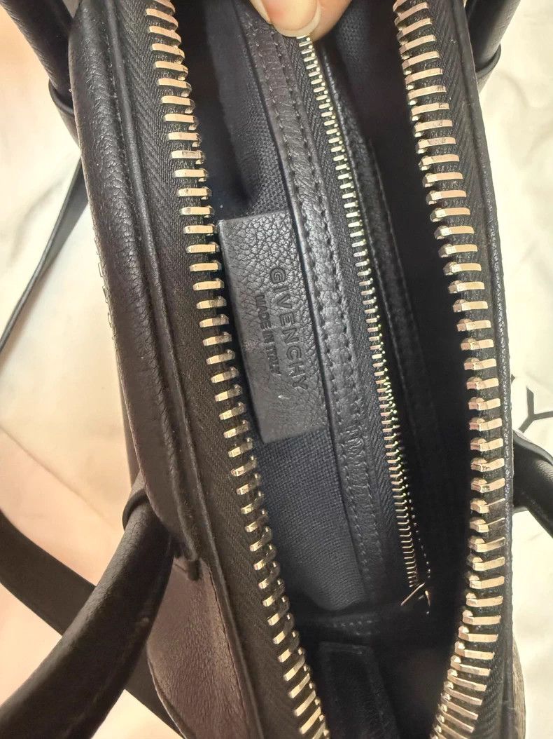 Other Givenchy Antigona black and silver grain cowhide shoulder Size ONE SIZE - 4 Thumbnail