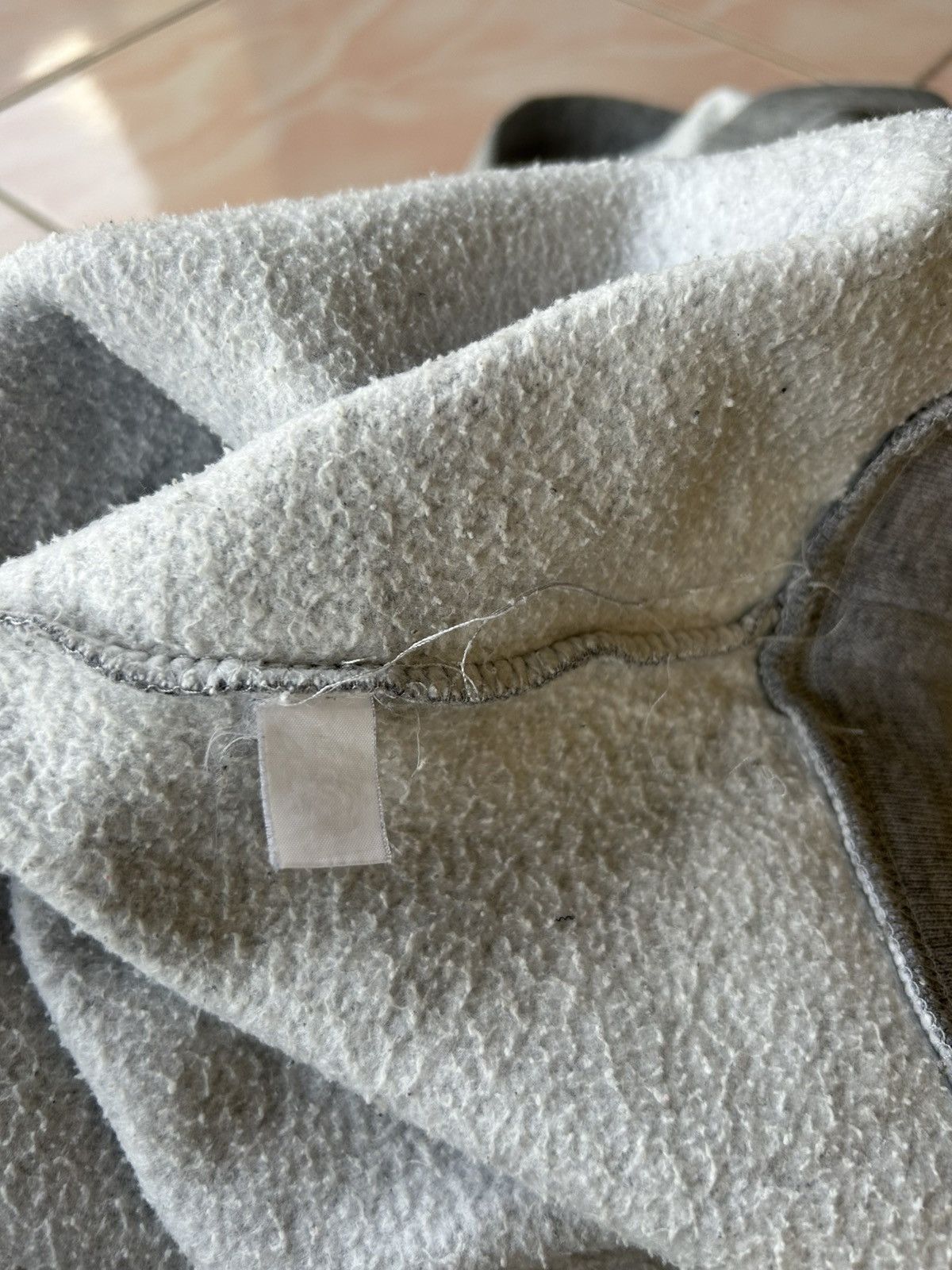 Nike × Vintage Vintage Nike Grey Tag Big Swoosh Hoodie Size US L / EU 52-54 / 3 - 10 Thumbnail