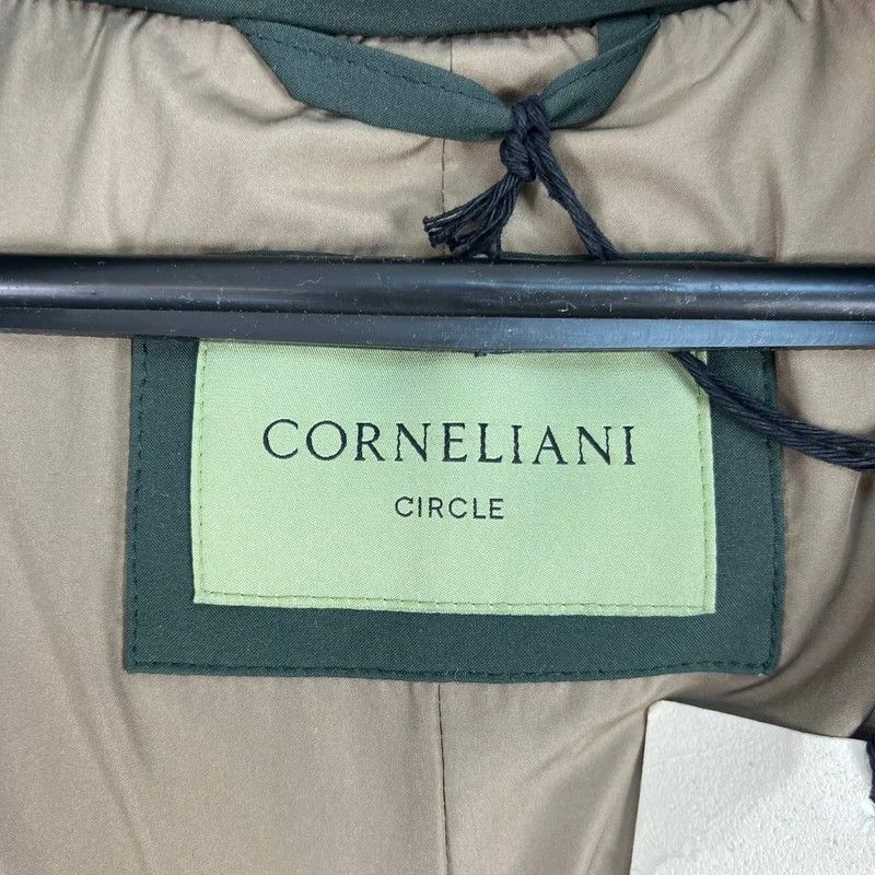 Corneliani Corneliani Circle Down Jacket Hooded Green Mens Size XXL Size US XXL / EU 58 / 5 - 6 Thumbnail