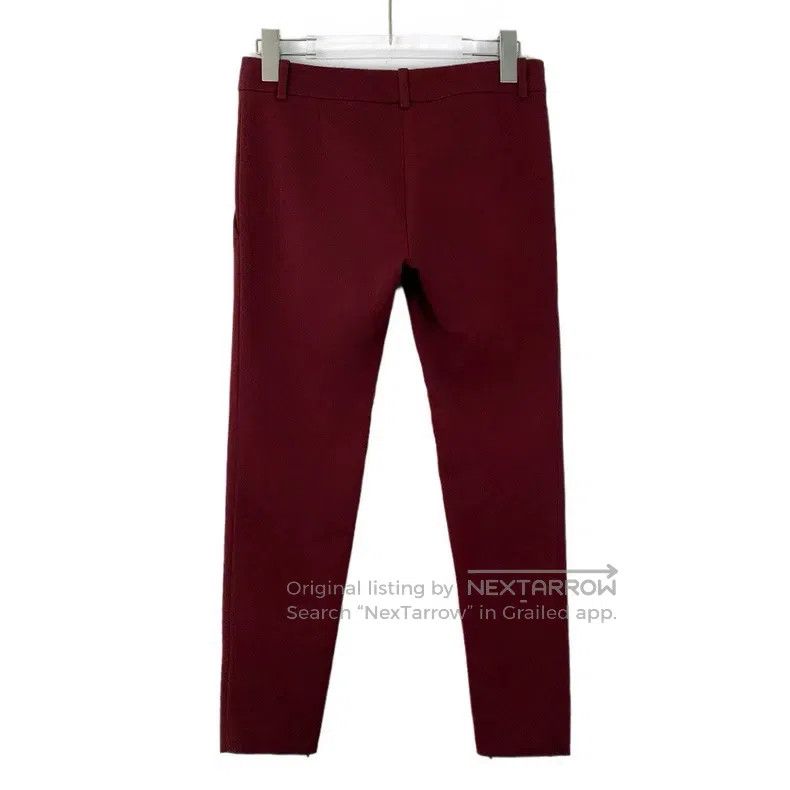 Gucci Gucci Dark red cotton casual trousers Size 25" / US 0 / IT 36 - 2 Thumbnail