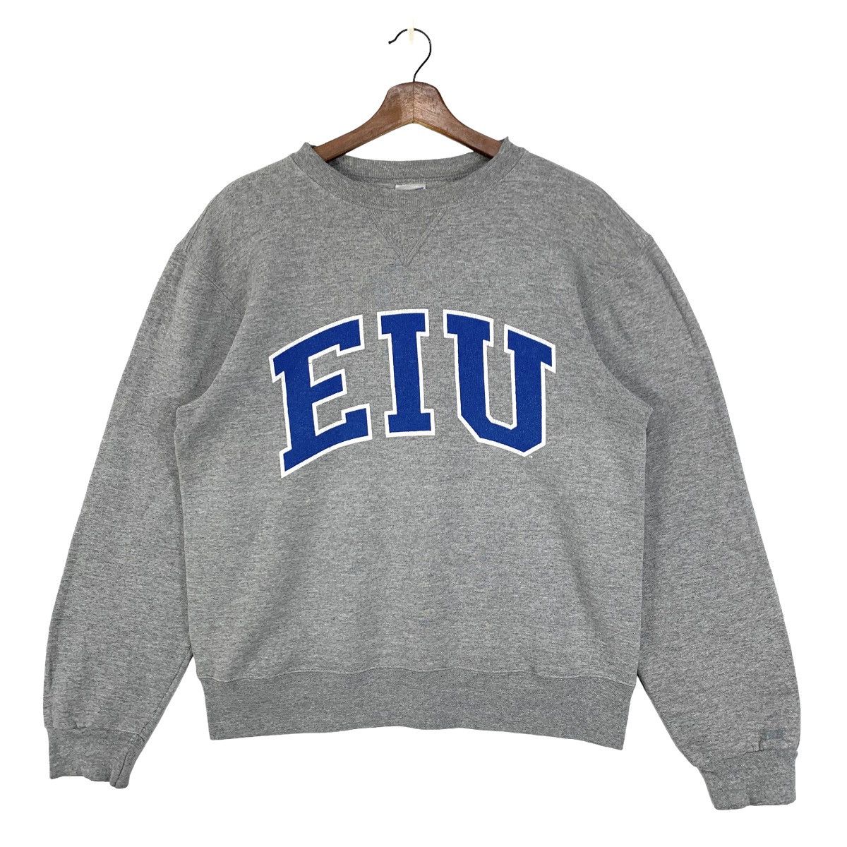 image of American College x Collegiate Vintage 90's Soffe Eastern Illinois University Sweatshirt in Grey (Si