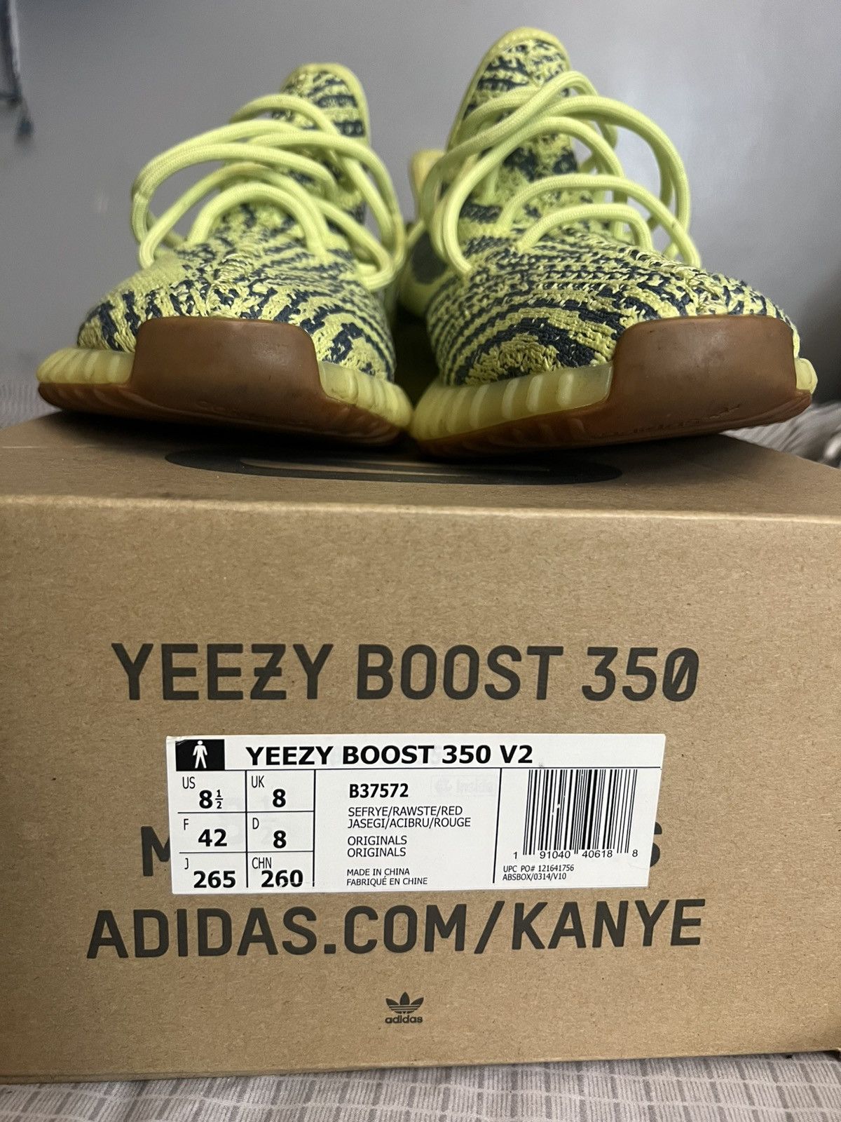 Adidas × Yeezy Yeezy Boost 350 V2 Size US 8.5 / EU 41-42 - 10 Thumbnail