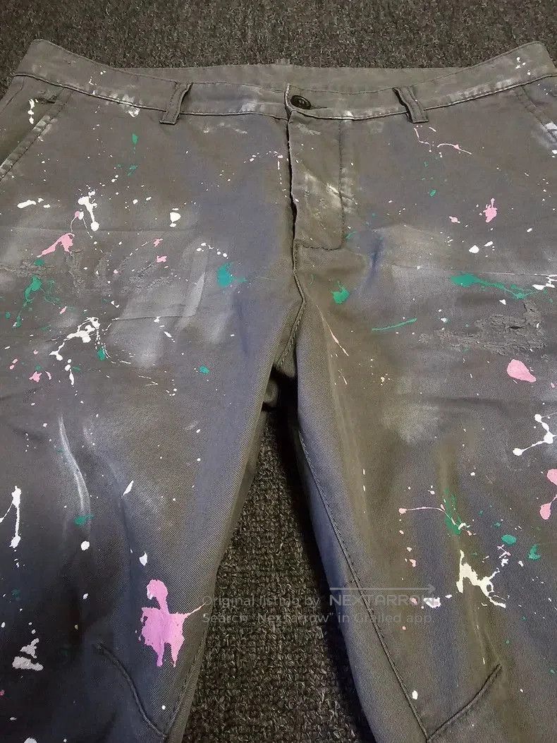 Dsquared2 DSQUARED2 Men's Paint Splatter Chino Pants. Size US 34 / EU 50 - 2 Thumbnail