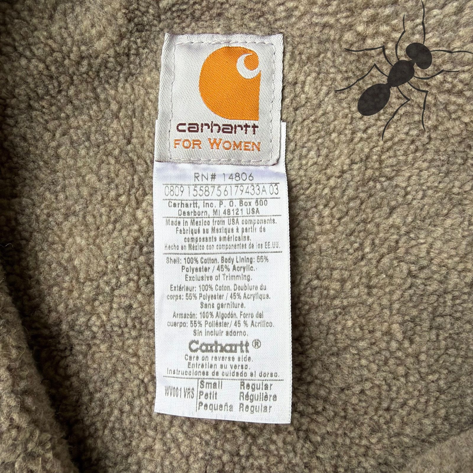 Carhartt × Vintage Carhartt WOMENS WV001 VRS Red work wear vest Size US S / EU 44-46 / 1 - 3 Thumbnail
