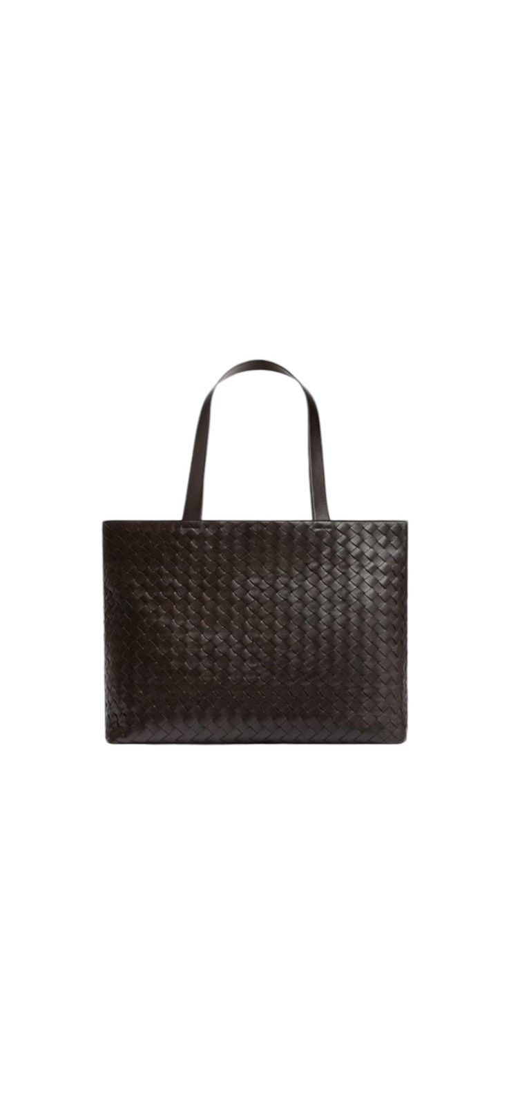 Bottega Veneta BOTTEGA VENETA LARGE INTRECCIATO ZIPPED TOTE Size ONE SIZE - 1 Thumbnail