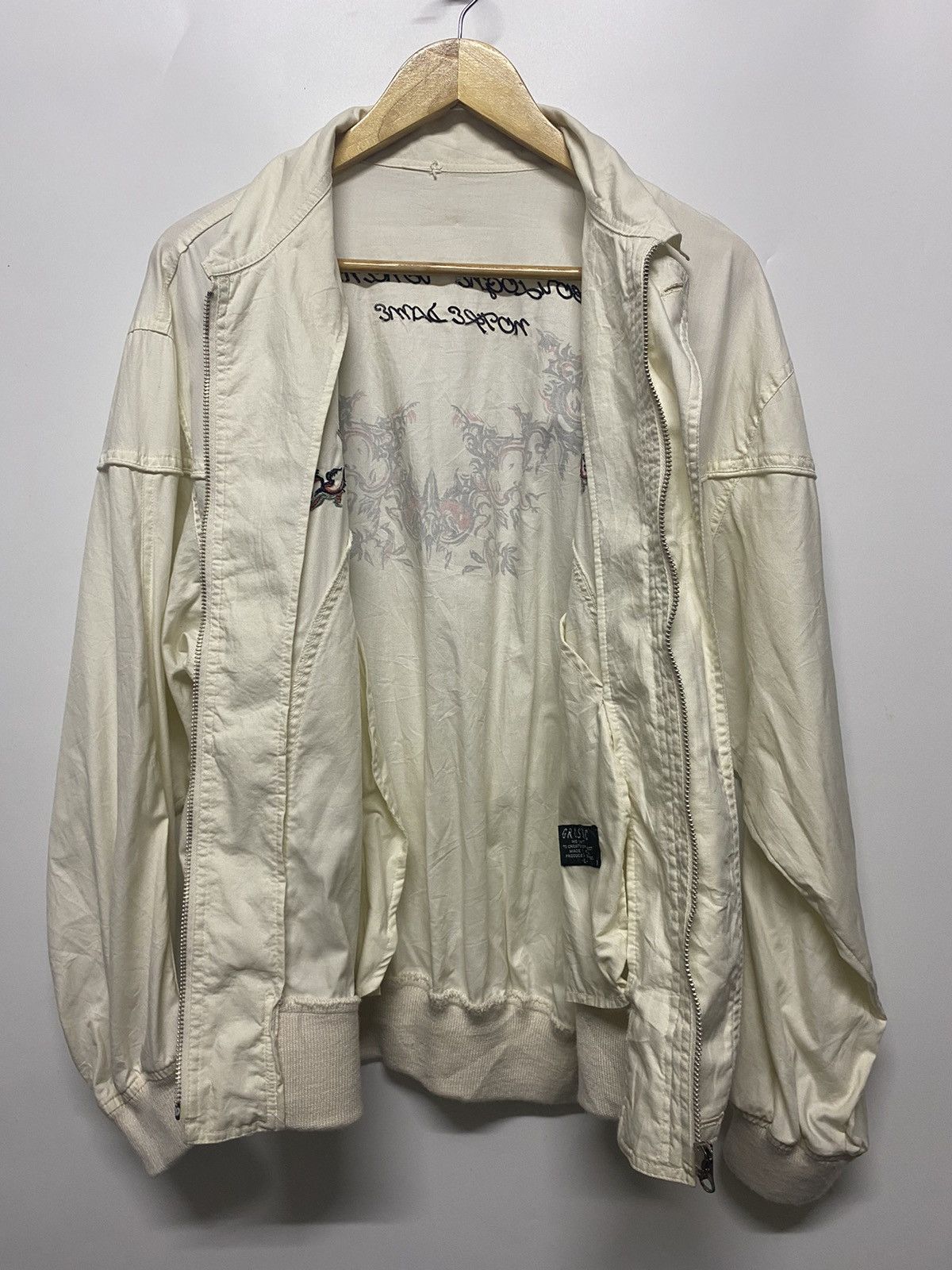 Designer × Japanese Brand Japanese Brand Grosbec Floral Art Jacket Size US L / EU 52-54 / 3 - 3 Thumbnail