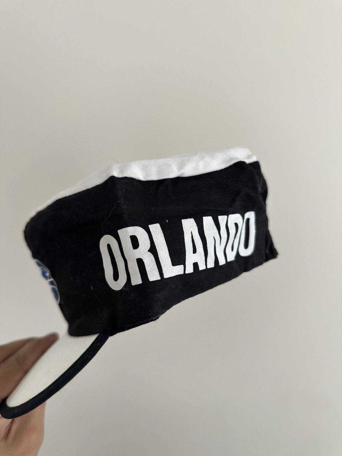 NBA × Twins Enterprise Inc. × Vintage Vintage 1980's Orlando Magic Painter’s Hat Twins Ent..Inc Size ONE SIZE - 6 Thumbnail