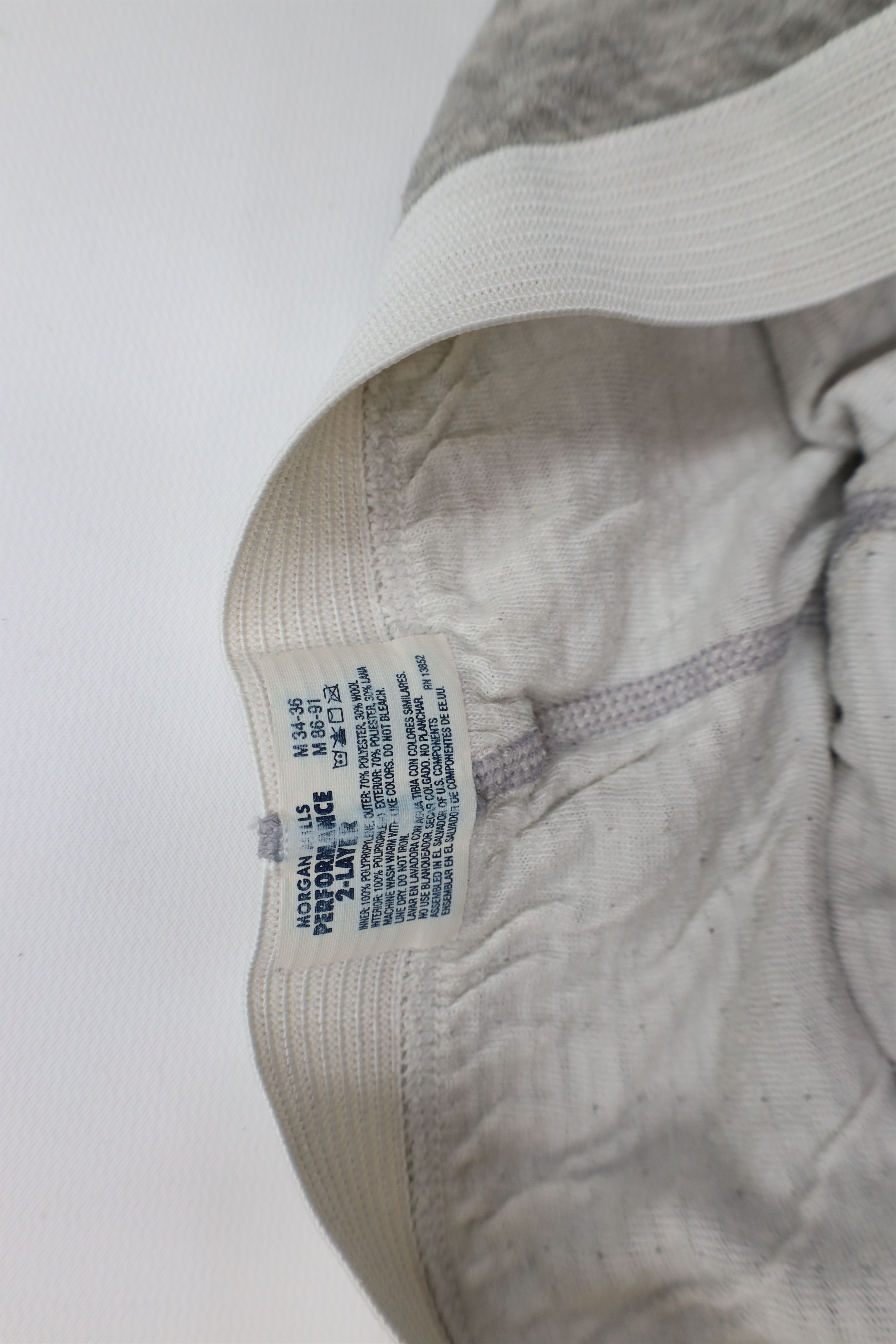 Vintage Vintage 90s Streetwear Double Wall Thermal Knit Pants Size US 34 / EU 50 - 6 Thumbnail