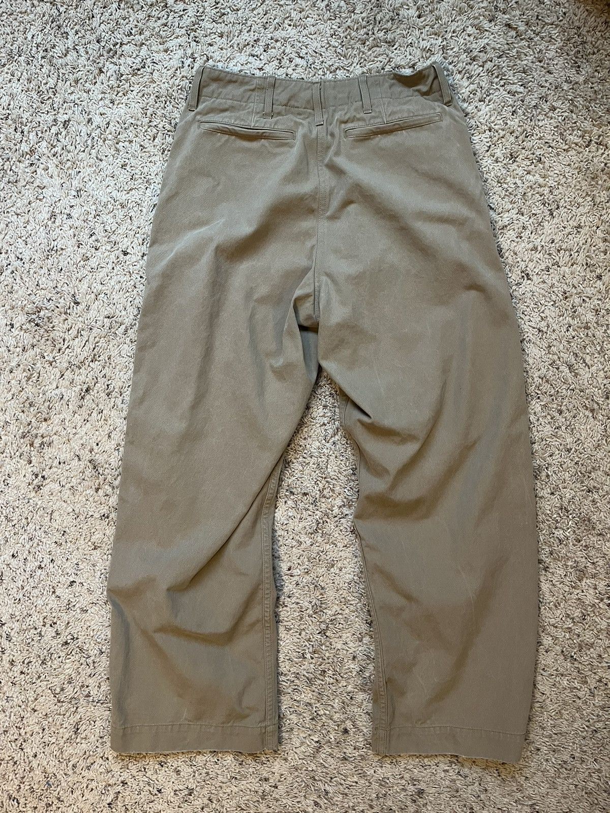 Japanese Brand Beams Officer Chinos Size US 29 - 7 Thumbnail