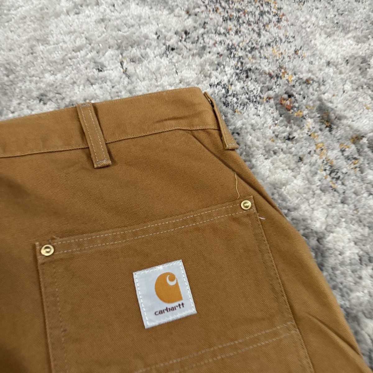 Carhartt × Vintage Essential Vintage 80s Carhartt double knees union made pants Size US 38 / EU 54 - 5 Thumbnail