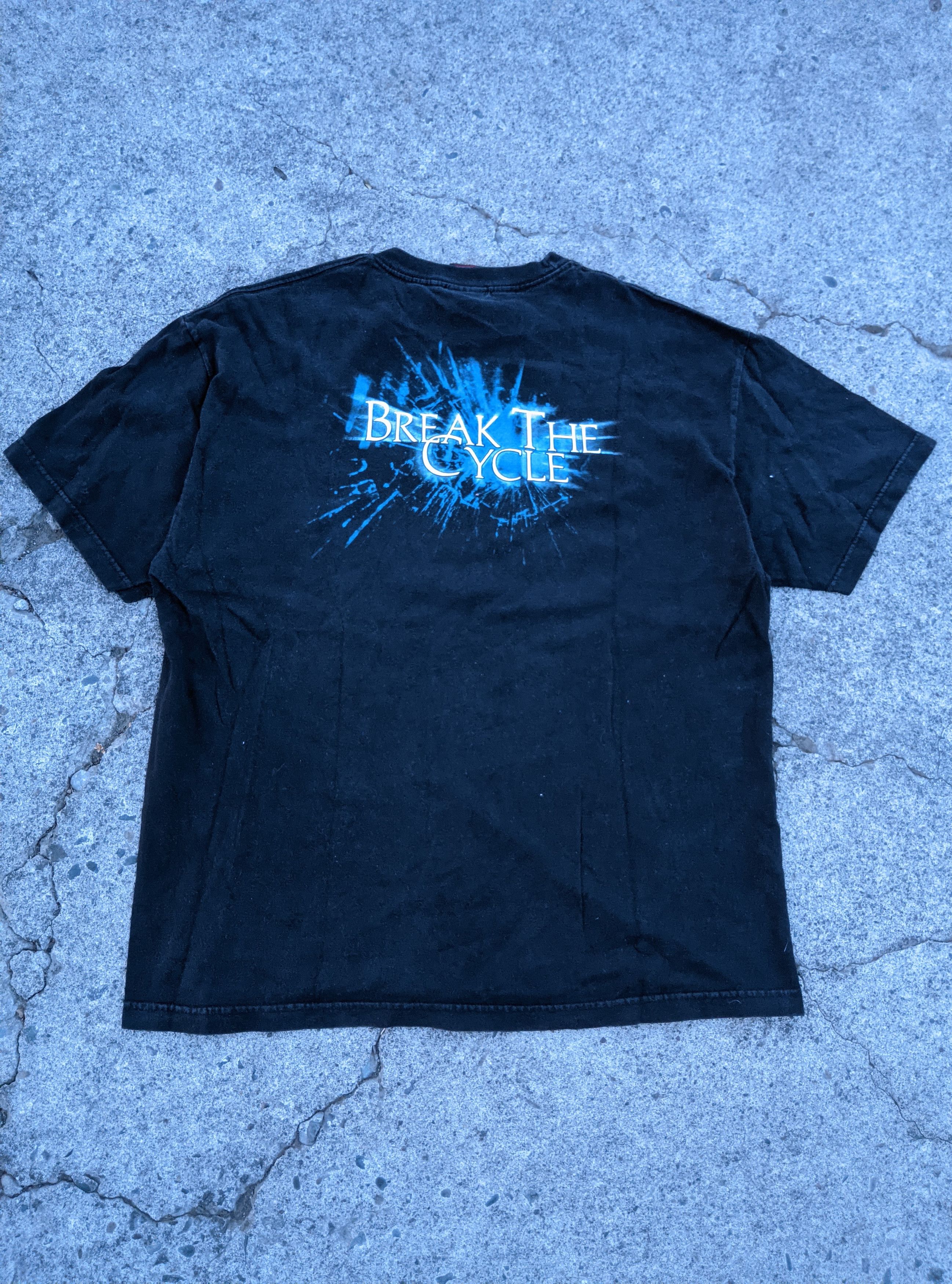 Band Tees × Vintage Vintage 2001 staind break the cycle nu metal t shirt Size US XL / EU 56 / 4 - 2 Thumbnail
