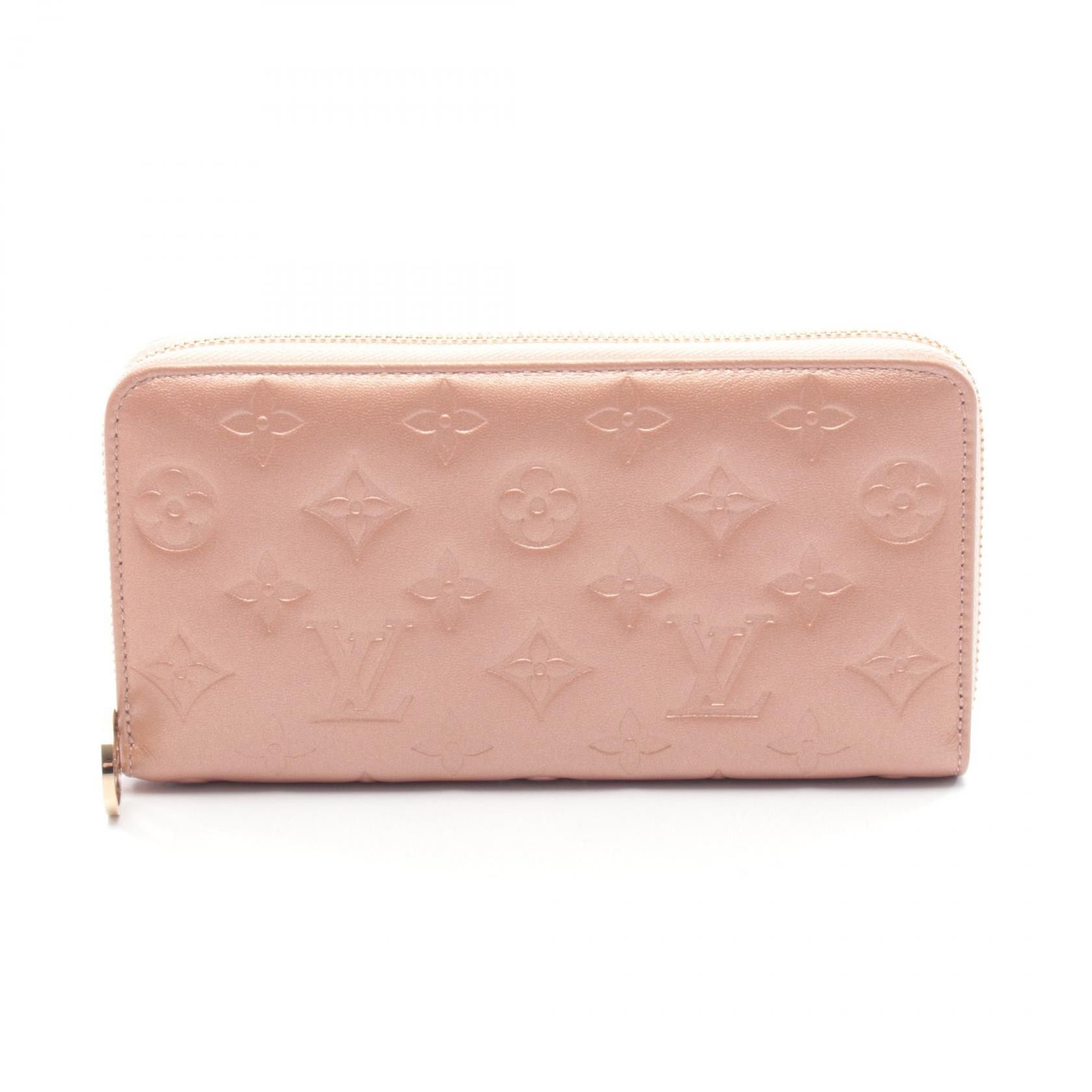 Louis Vuitton Louis Vuitton Louis Vuitton Zippy Wallet Coussin Monogram Embossed Long Wallet Leather Long Wallet M81708 DUTY FREE for USA Size ONE SIZE - 1 Thumbnail