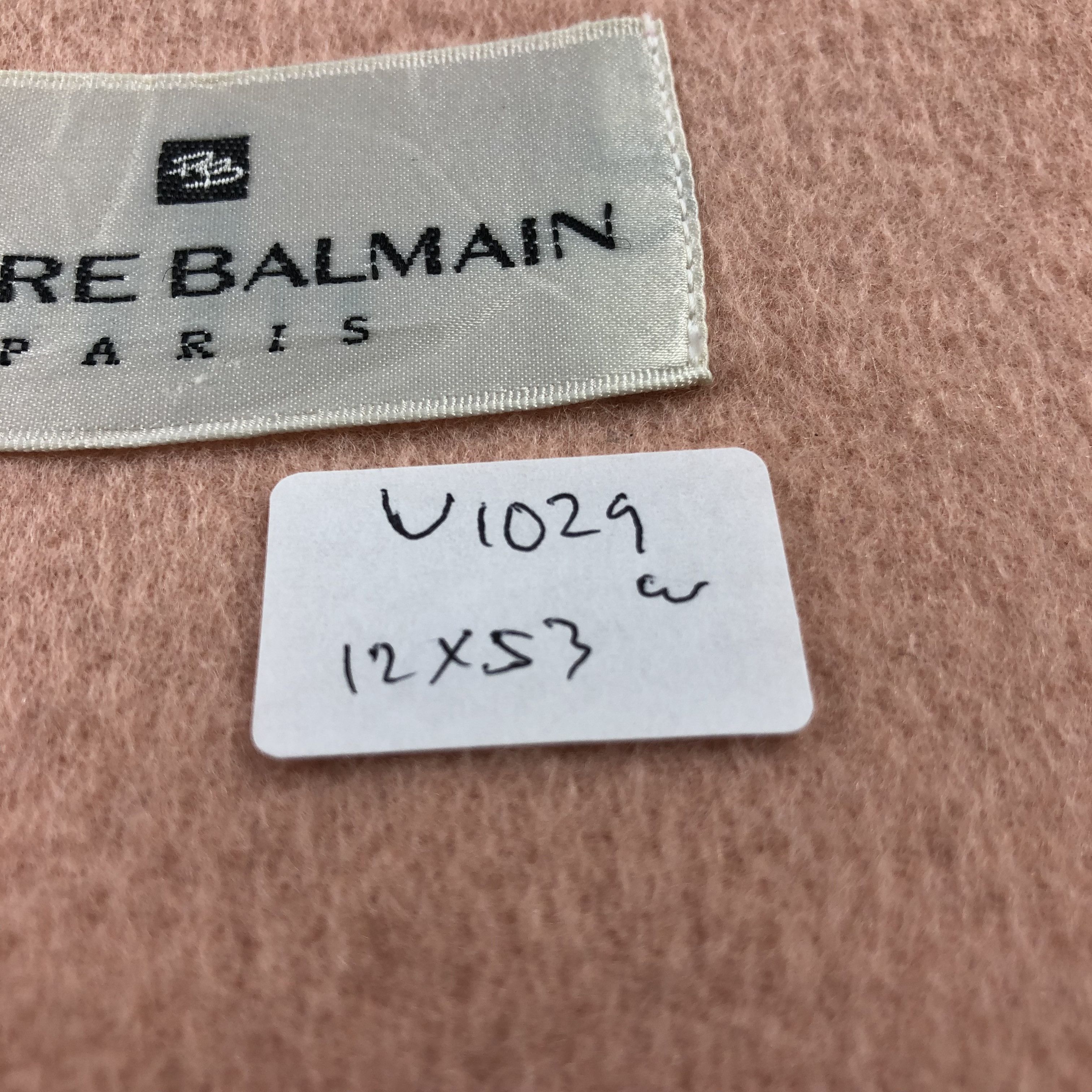 Pierre Balmain Pierre Balmain Wool Scarf Muffler V1029 Size ONE SIZE - 10 Thumbnail