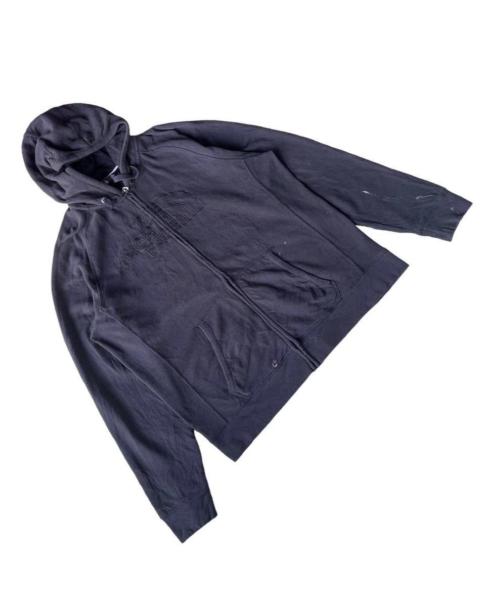 The North Face × Vintage The North Face Zip Up Hoodie Black XL Size US XL / EU 56 / 4 - 4 Thumbnail