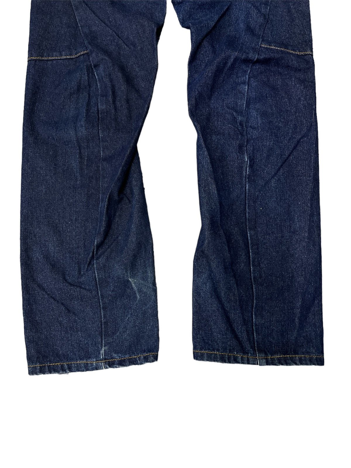 Japanese Brand × Vintage BREATHMINT INDIGO BLUE TWIST DENIM PANT Size US 32 / EU 48 - 4 Thumbnail