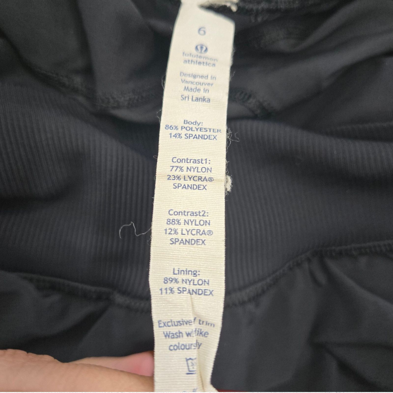 Lululemon Lululemon Dance Studio Crop Wrap Waist Black Pants Size 6 Size 28" / US 6 / IT 42 - 10 Thumbnail