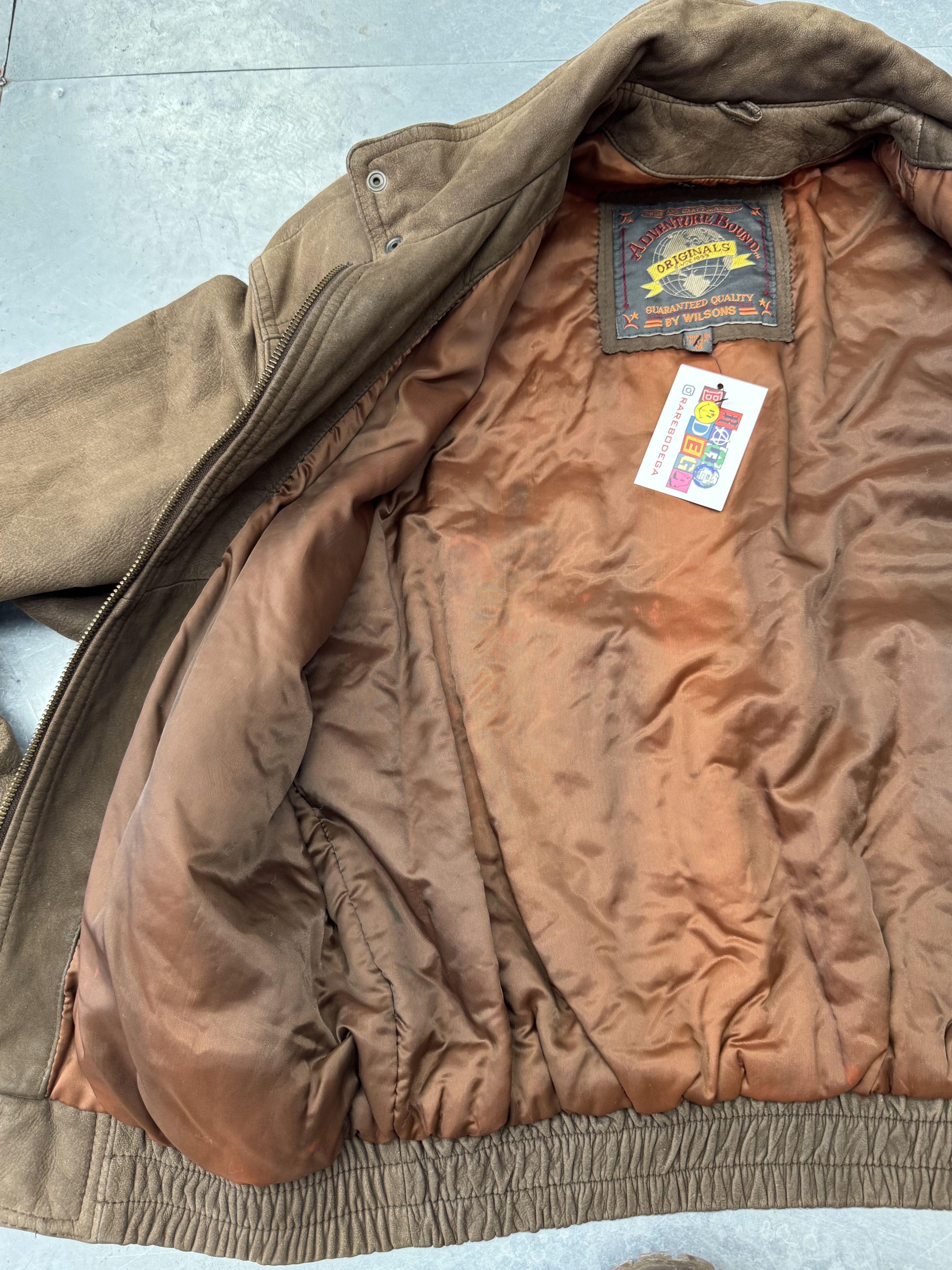 Adventure Bound Vintage Leather Aviator Jacket Size US M / EU 48-50 / 2 - 6 Thumbnail