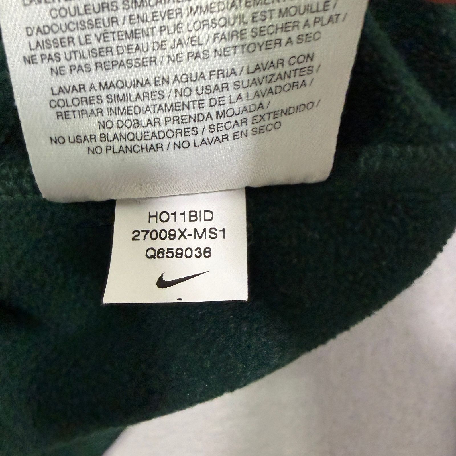 Nike Nike Michigan State Spartans Hoodie Mens Small Kirk Cousins Size US S / EU 44-46 / 1 - 6 Thumbnail