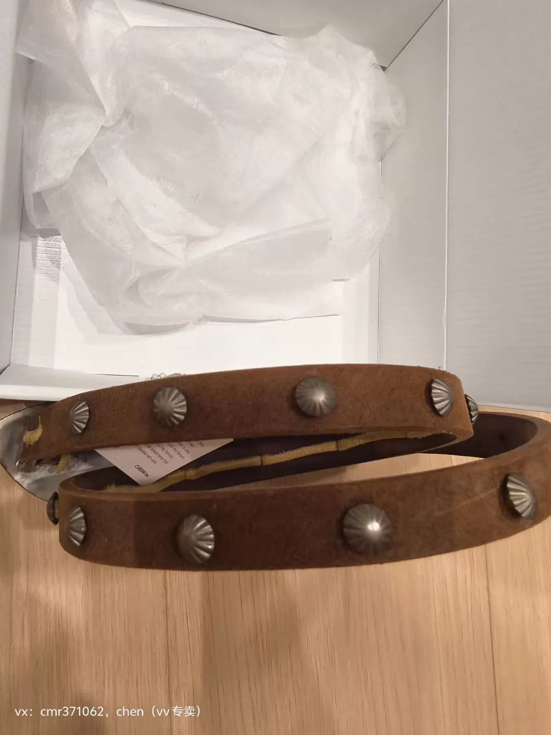 Visvim VISVIM 15SS CONCHO BELT 20MM Brown W30 New Size ONE SIZE - 7 Thumbnail