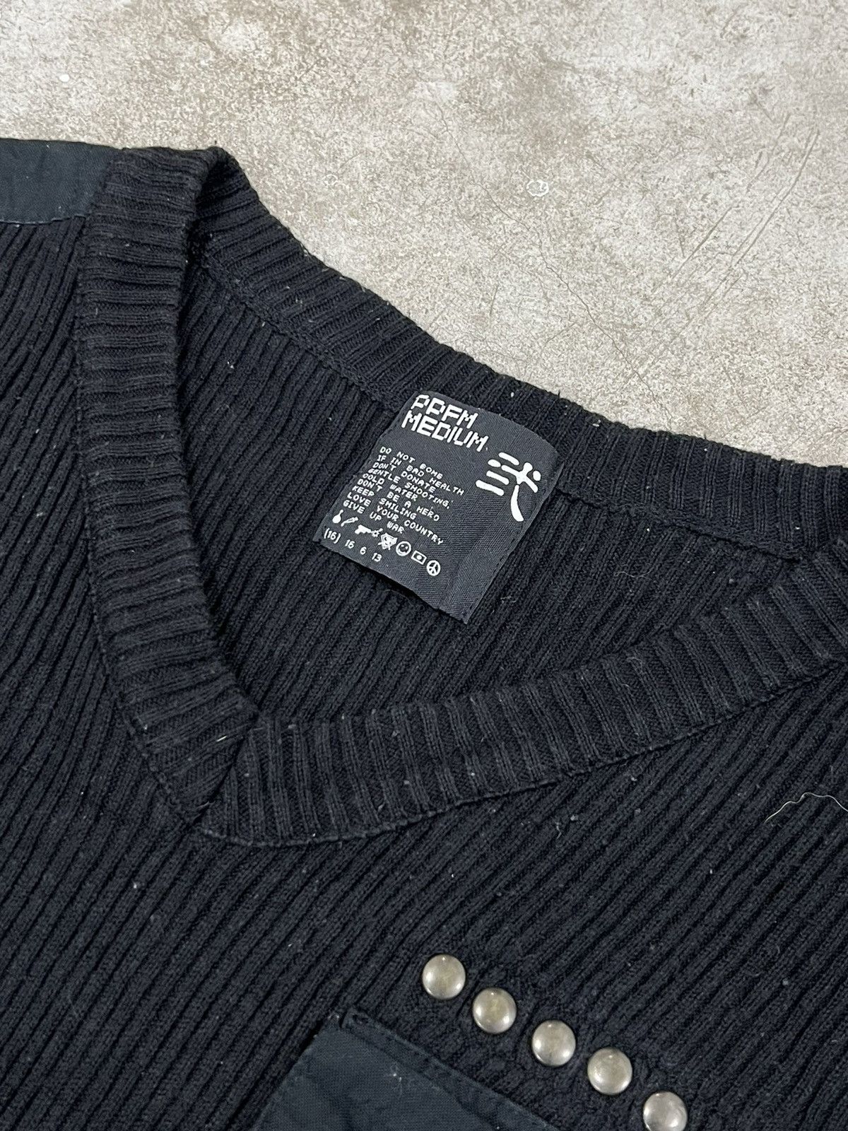 PPFM × Tornado Mart × semanticdesign Vintage PPFM Military Style Commando Sweater Size US M / EU 48-50 / 2 - 5 Thumbnail