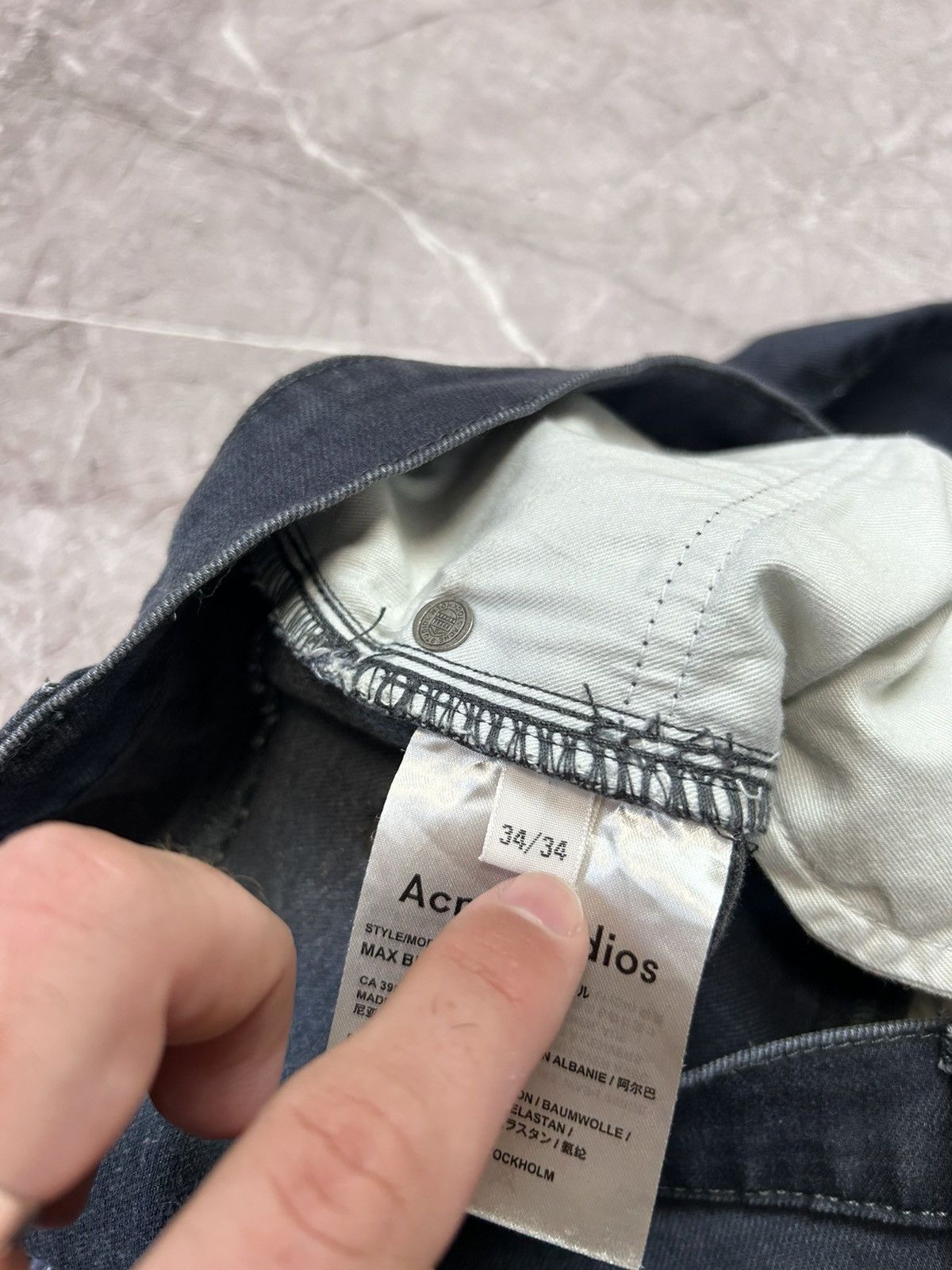 Acne Studios ACNE STUDIOS DENIM PANTS Y2K Jeans Size US 34 / EU 50 - 6 Thumbnail