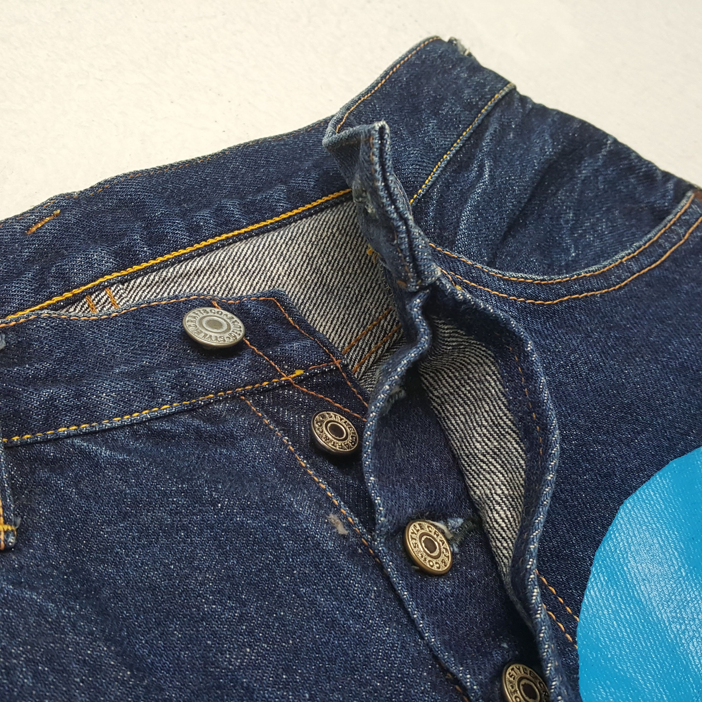Evisu EVIS Japanese Brand Custom Daicock Jeans C280N24 Size 24" / US 00 / IT 34 - 13 Thumbnail