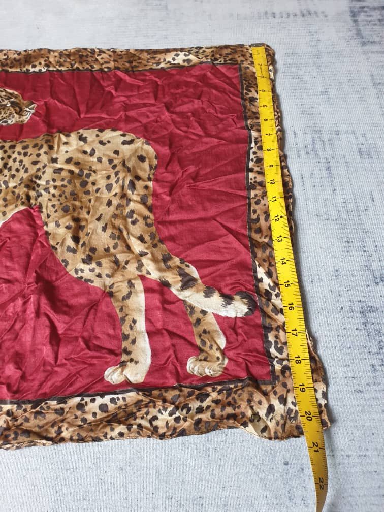 Krizia Uomo Leopard krizia red colour scarves Size ONE SIZE - 6 Thumbnail