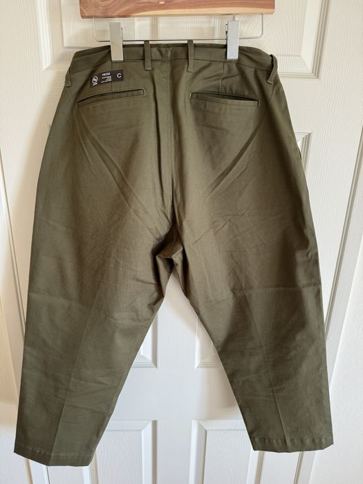 Neighborhood Neighborhood Tuck C-PT Pants - Olive Drab | Grailed