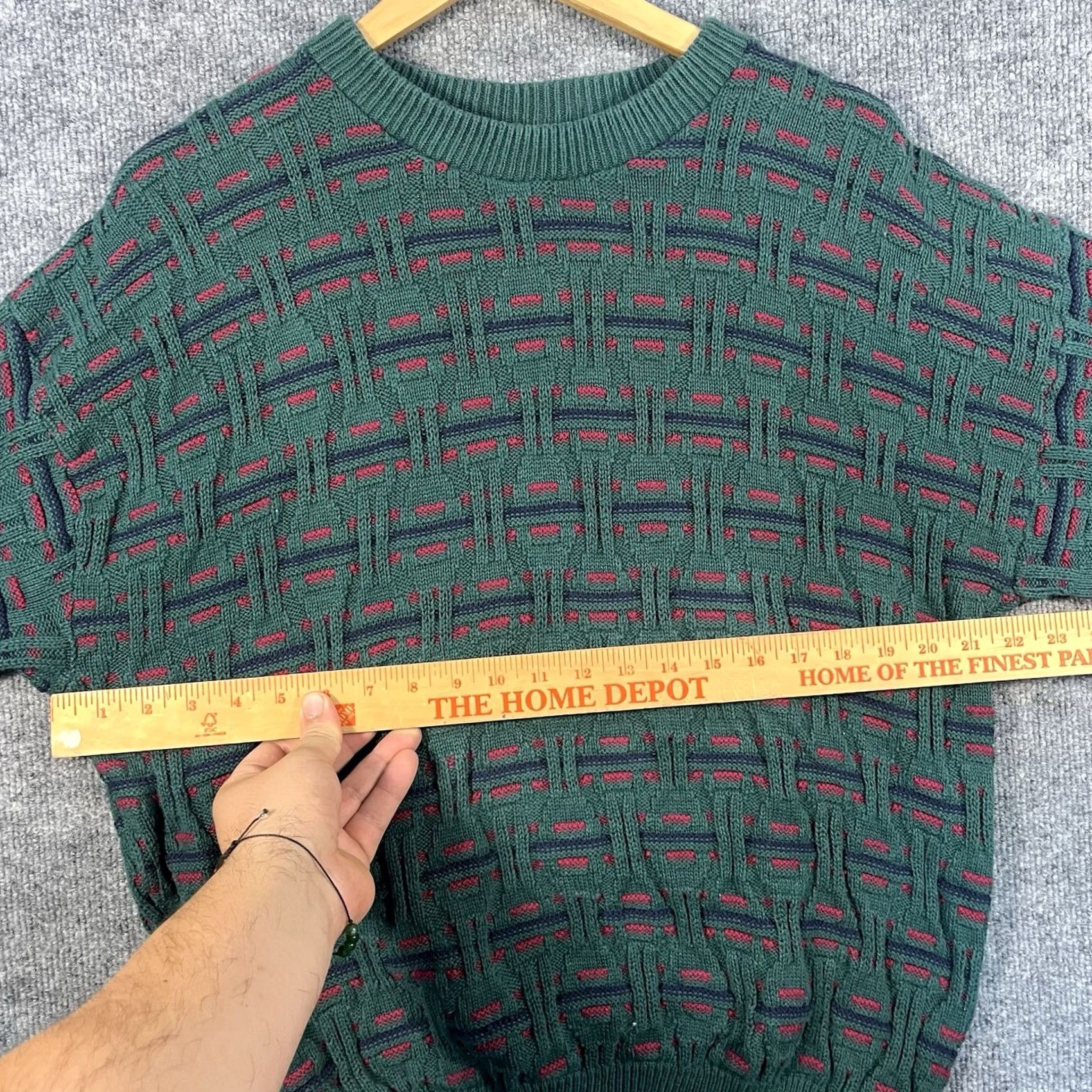 Vintage VINTAGE Peconic Bay Traders Sweater Mens M Knit Pullover Coogi Style Made In USA Size US M / EU 48-50 / 2 - 3 Thumbnail