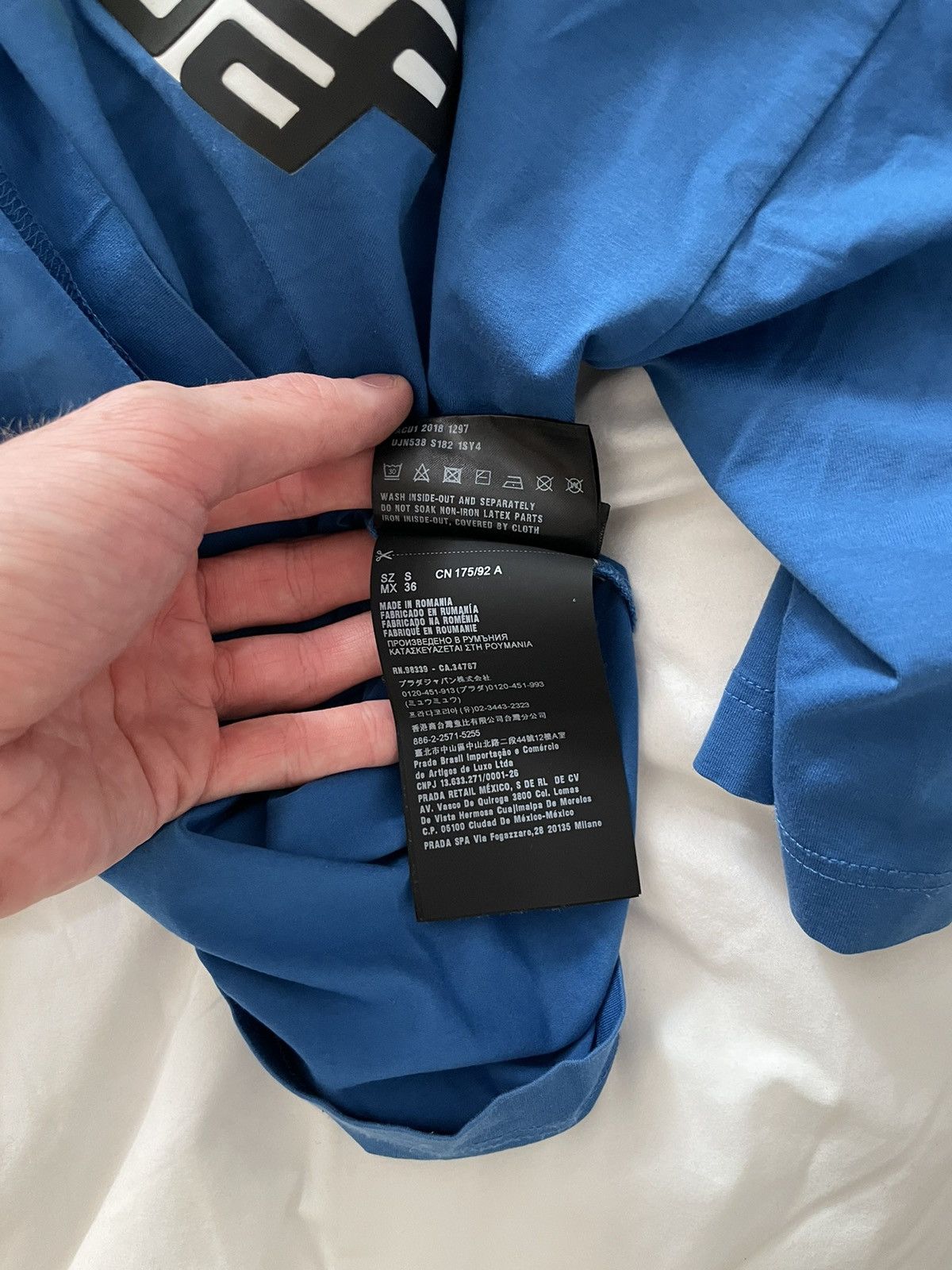 Prada Prada t-shirt Size US S / EU 44-46 / 1 - 4 Thumbnail