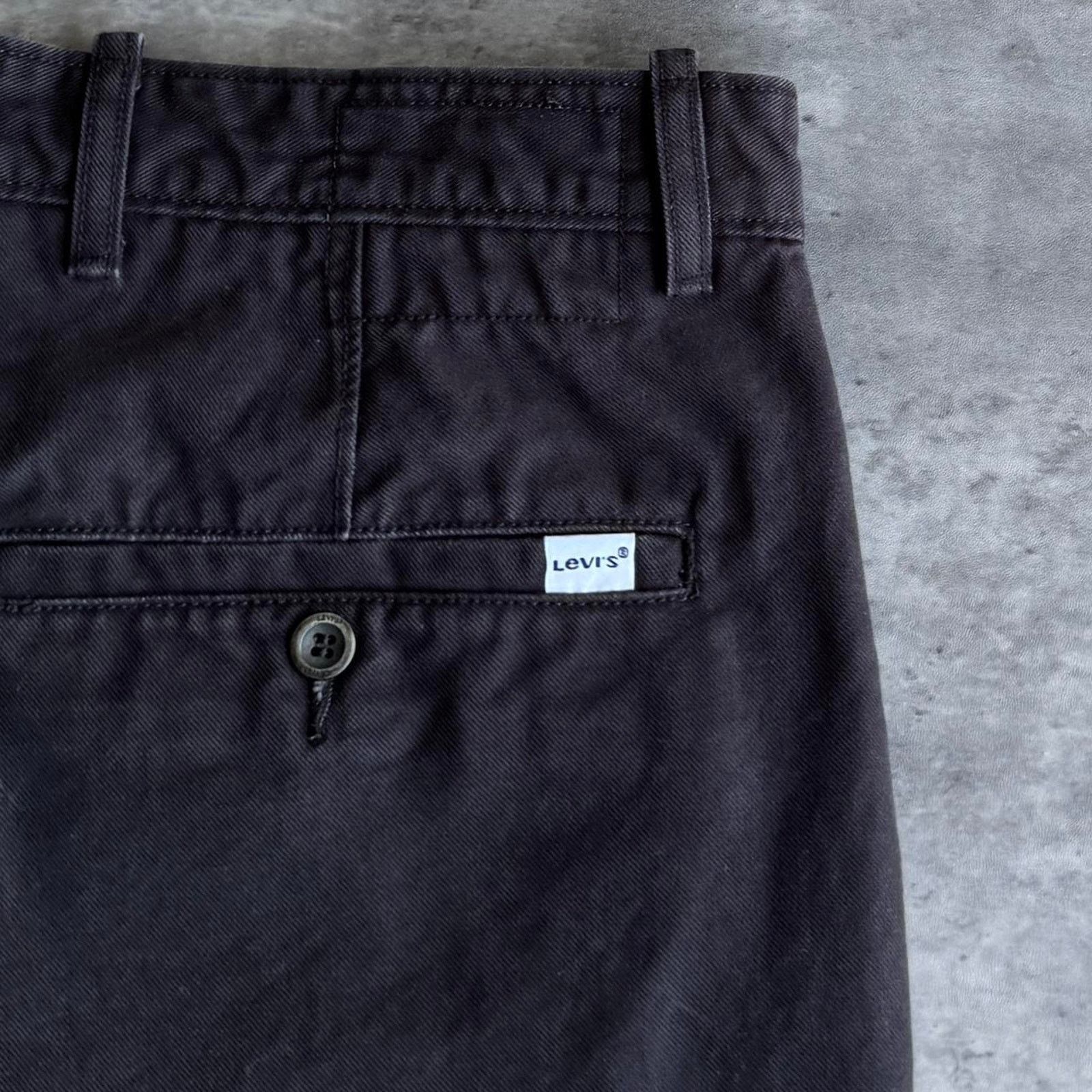 Levi's × Levi's Vintage Clothing × Vintage Vintage Y2K Levi’s Tonal Black Baggy Skater Grunge Pants Size US 36 / EU 52 - 3 Thumbnail