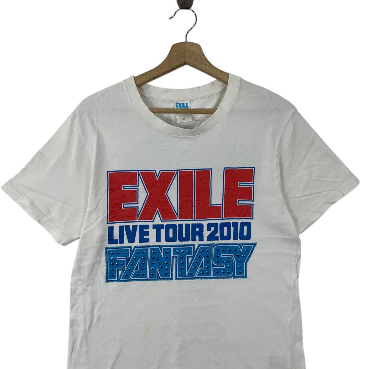 Band Tees EXILE FANTASY 2010 LIVE Tour Japan Idol Band Tee Shirt Top Size US M / EU 48-50 / 2 - 2 Thumbnail