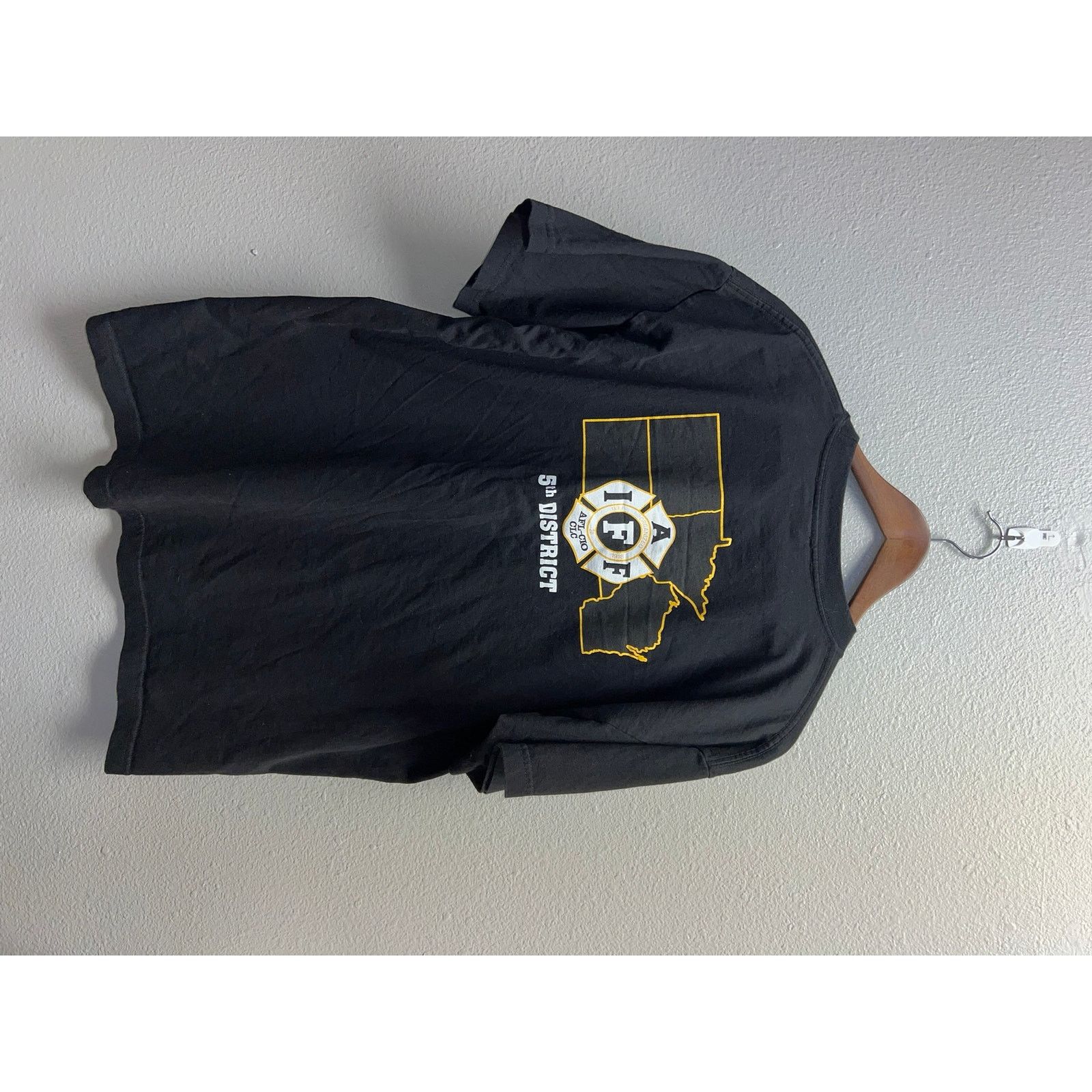 Vintage Vintage Firefighter Shirt Of Fire Fighters Joplin Tee Size US XL / EU 56 / 4 - 5 Thumbnail