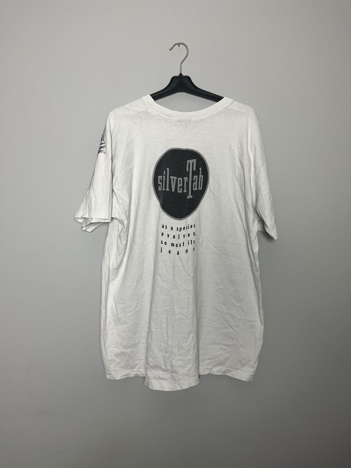 Levi's × Vintage Vintage Levi's silver tab AOP big face fullprint tshirt y2k Size US XL / EU 56 / 4 - 2 Thumbnail