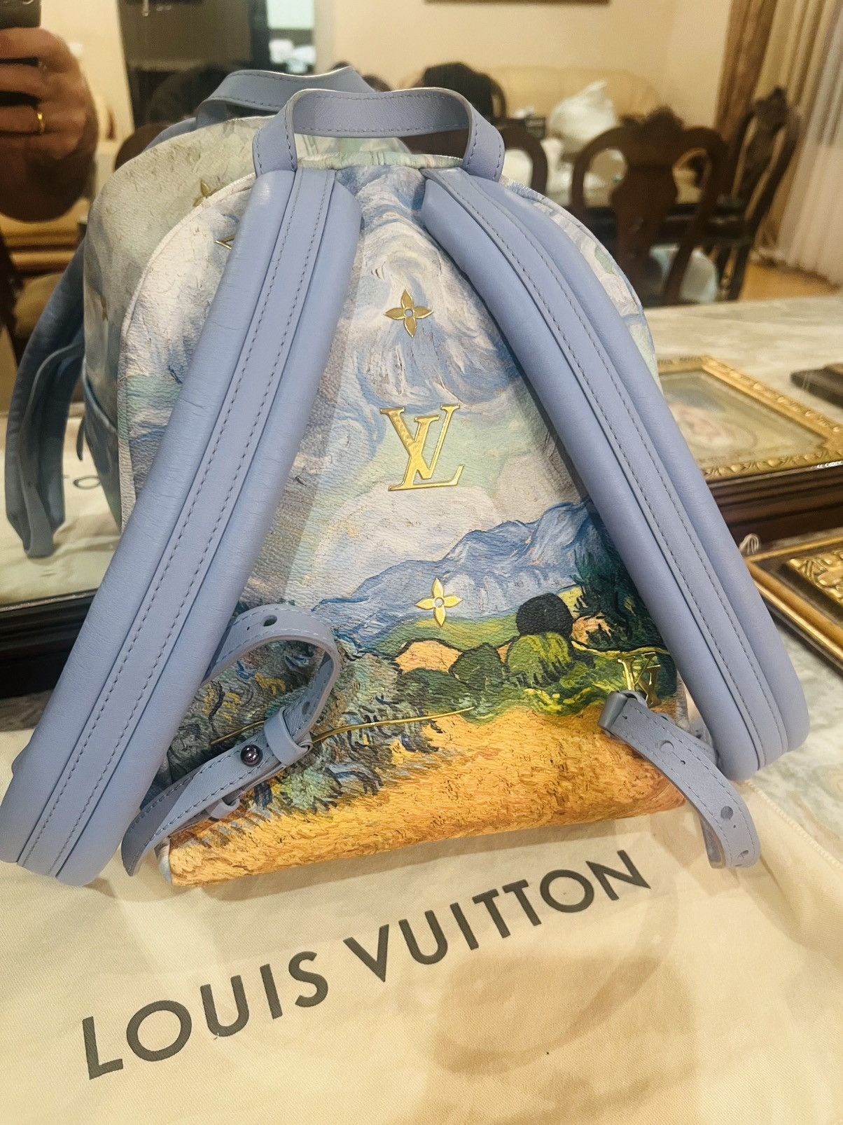 Louis Vuitton Louis Vuitton 2017 Van Gogh Palm Springs PM Backpack Size ONE SIZE - 5 Thumbnail