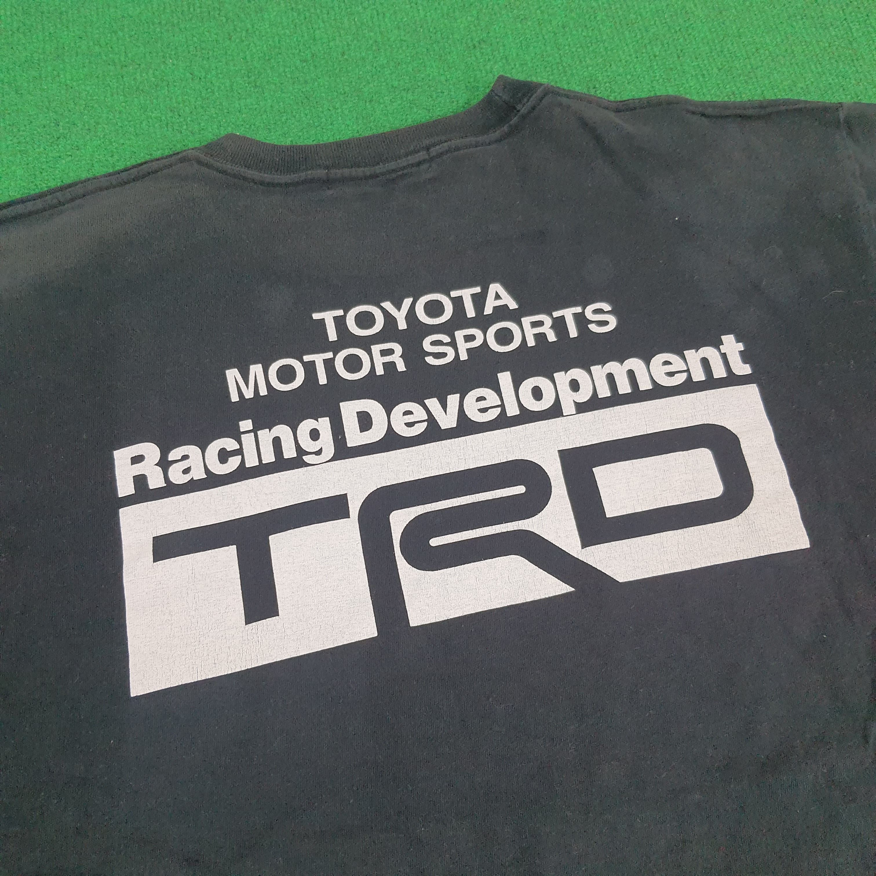 Japanese Brand × Vintage Vintage TRD Toyota Motorsports Racing Japan Tshirt Size US L / EU 52-54 / 3 - 2 Thumbnail