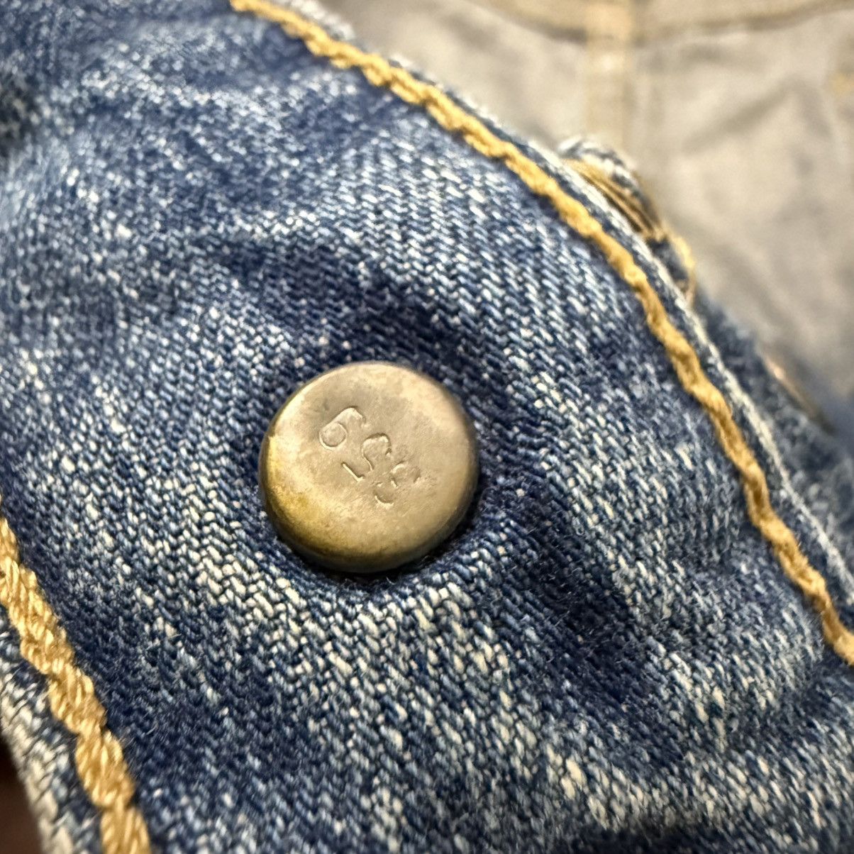 If Six Was Nine 🔥🇺🇸 Vintage 2004 Levis 501 Straight Faded Aging Denim W34 Size US 34 / EU 50 - 14 Thumbnail