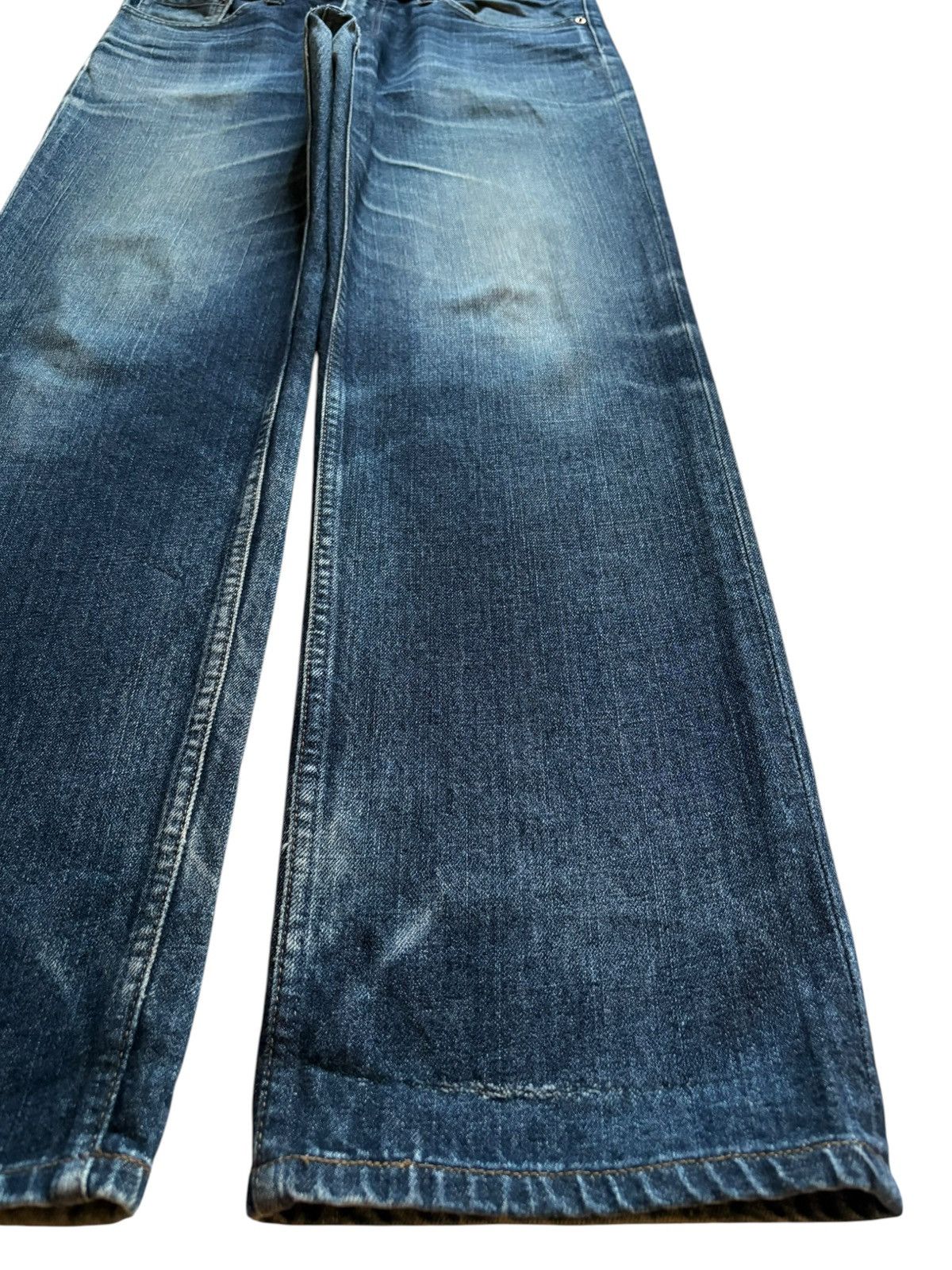 Levi's Vintage 90s Levis 533 Mud Wash Distressed Loose Baggy Jeans Size US 35 - 7 Thumbnail