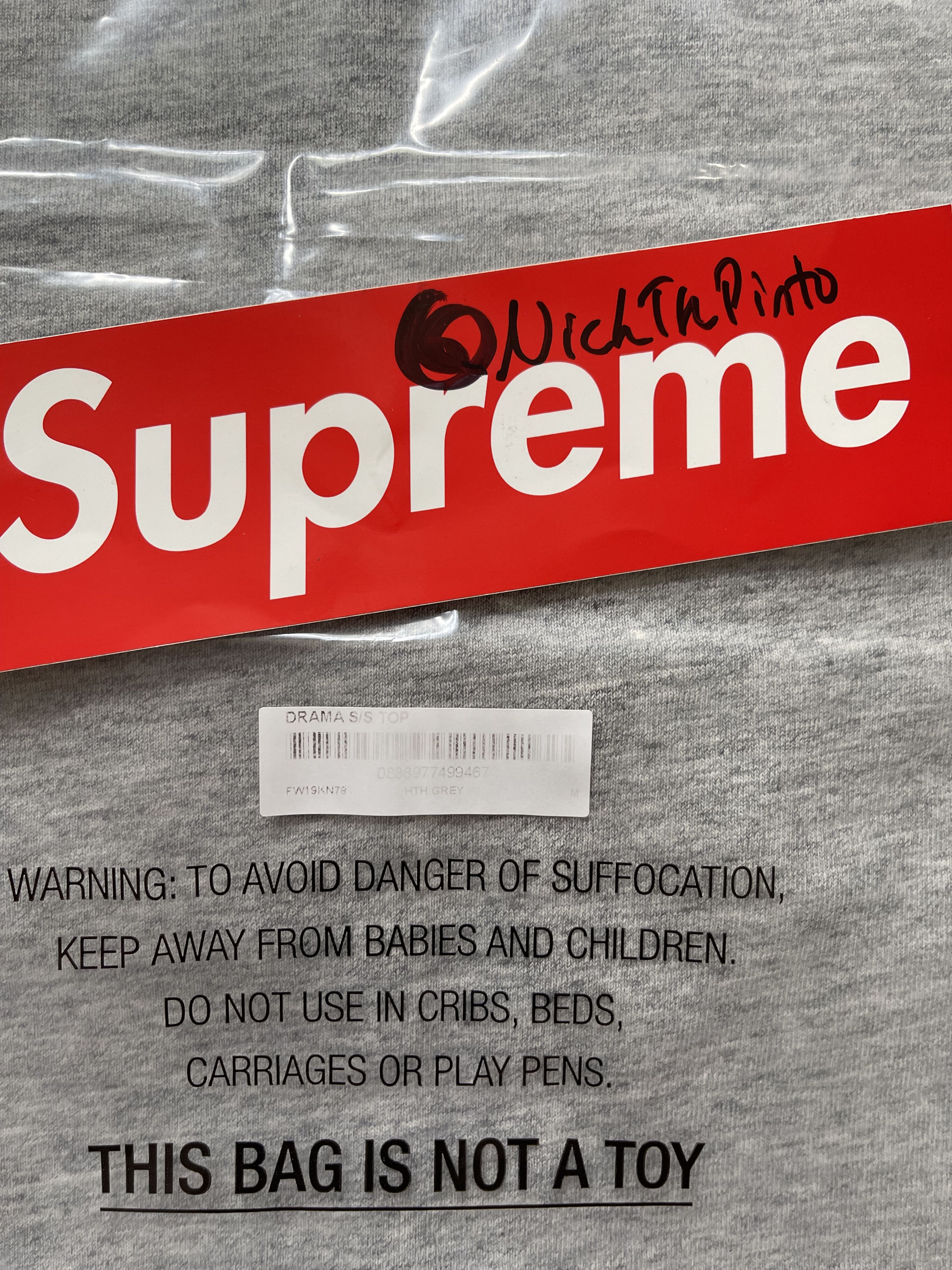 Supreme Drama S/S Top Size US M / EU 48-50 / 2 - 3 Thumbnail