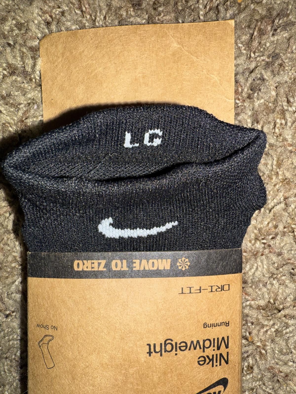 Nike Nike Running Midweight No-Show Socks (1 Pair) Size ONE SIZE - 5 Thumbnail