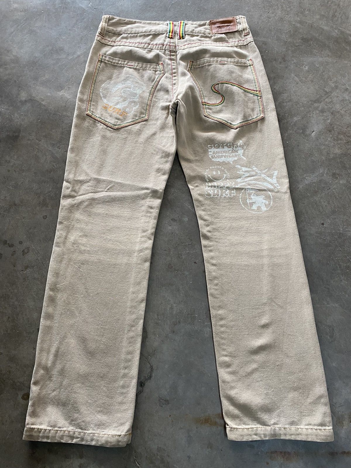 Vintage Gotcha American Surf-wear Street Denim