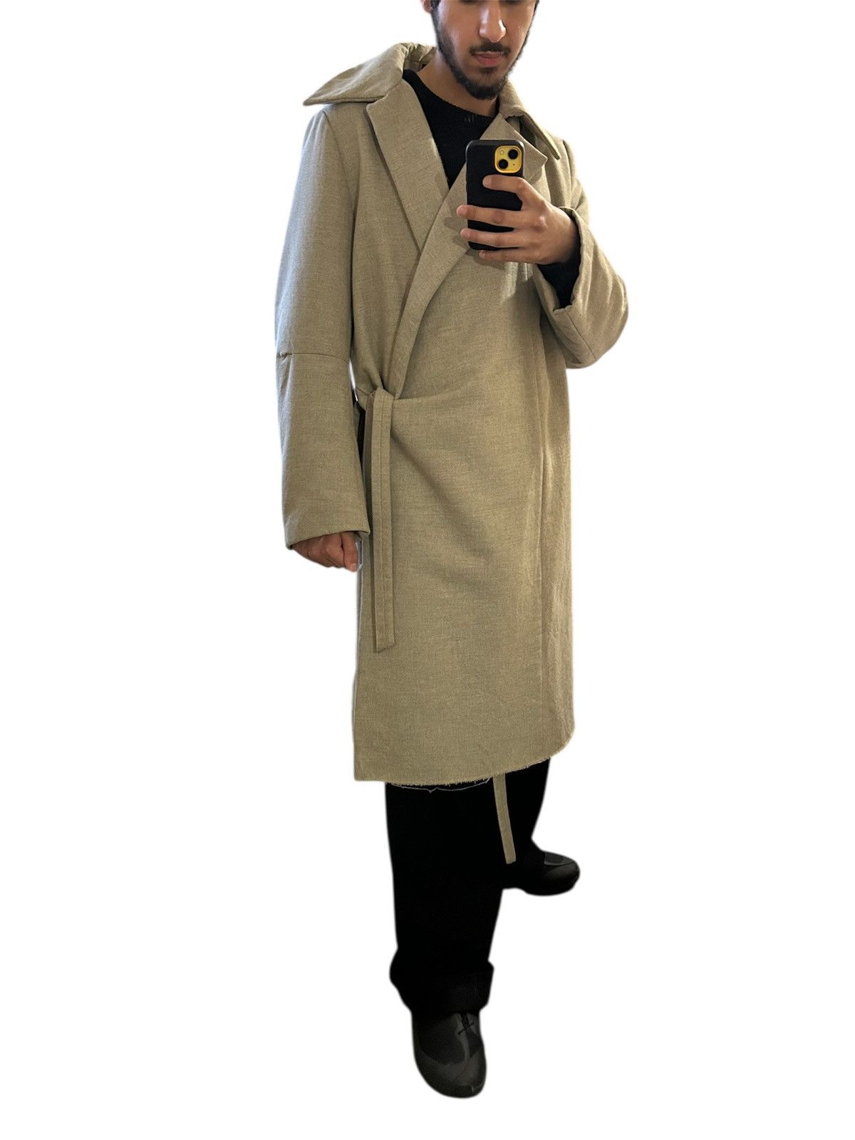 Ann Demeulemeester Ann Demeulemeester Vintage Archive Trench Coat Size US M / EU 48-50 / 2 - 3 Thumbnail