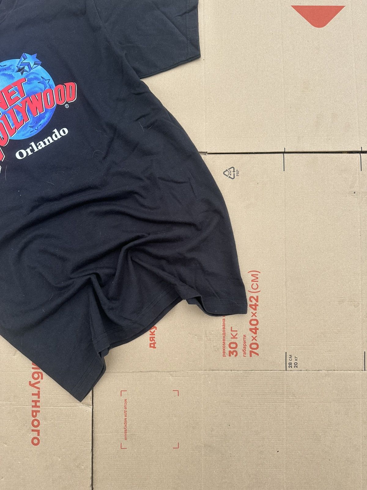 Band Tees × Planet Hollywood × Vintage Vintage Planet Hollywood Orlando Tee USA 90s Single Stitch Size US M / EU 48-50 / 2 - 4 Thumbnail